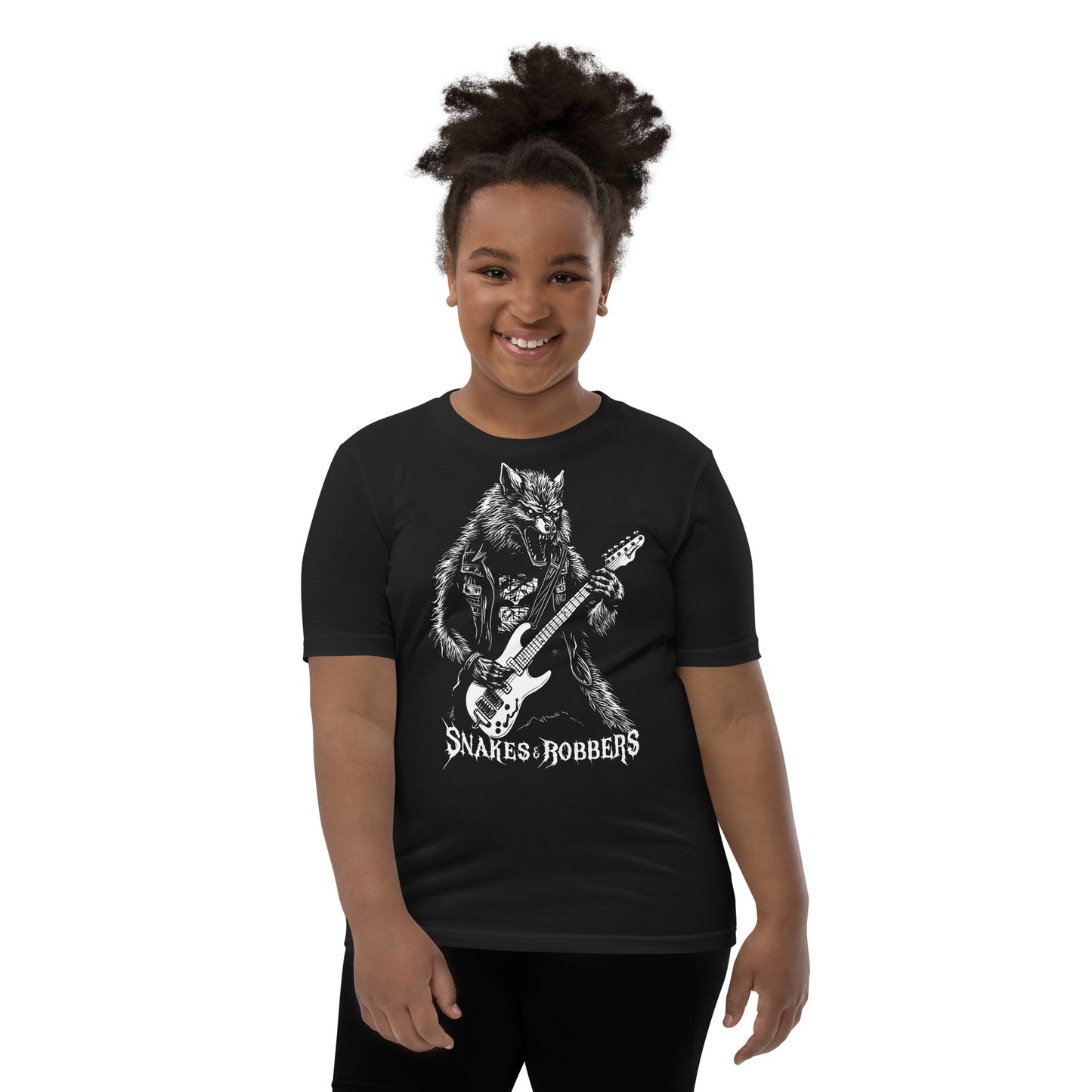 Rock Star Werewolf Youth Short Sleeve T-Shirt