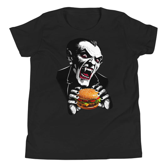 Count Cheese Burger Youth Short Sleeve T-Shirt