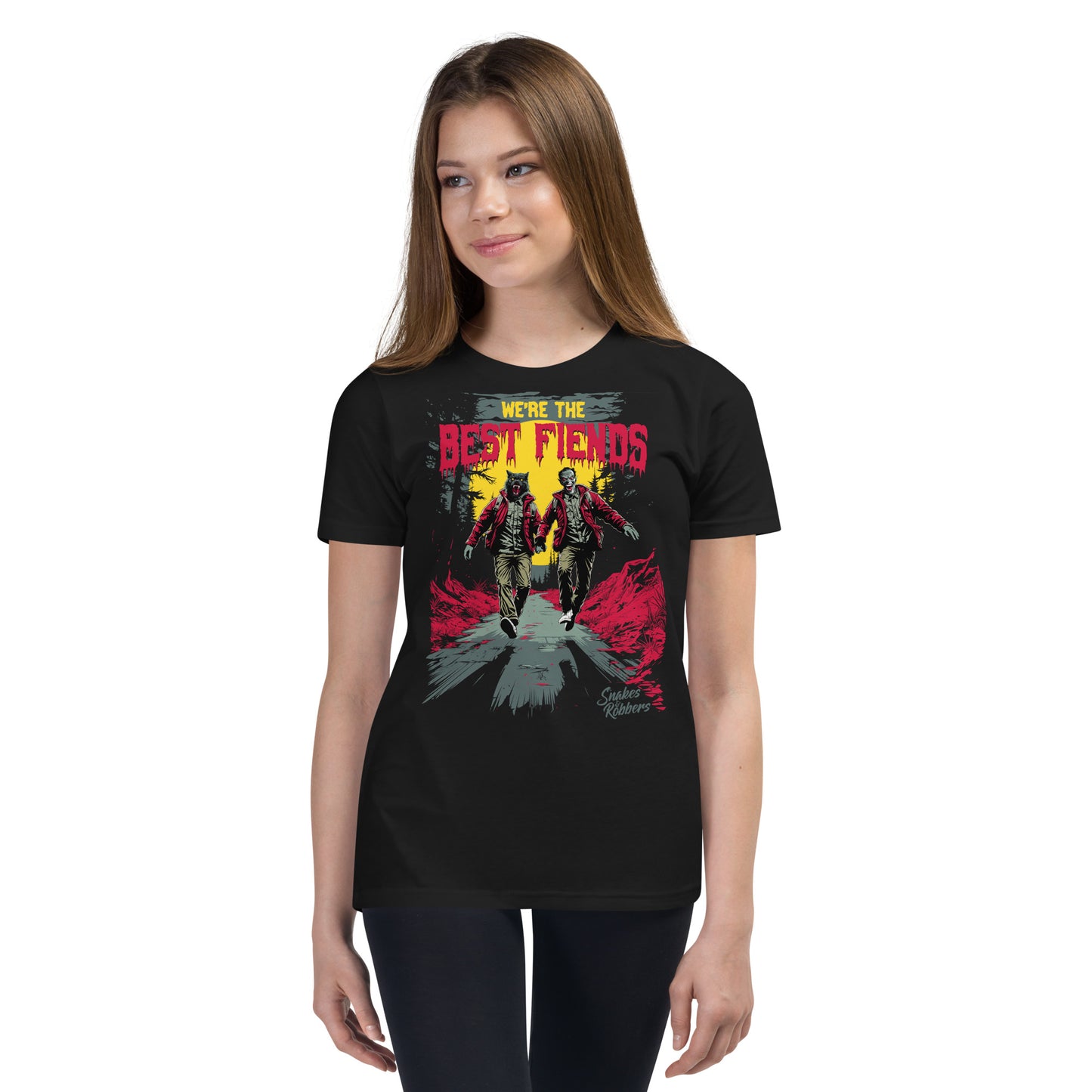 We're the Best Fiends Youth Short Sleeve T-Shirt