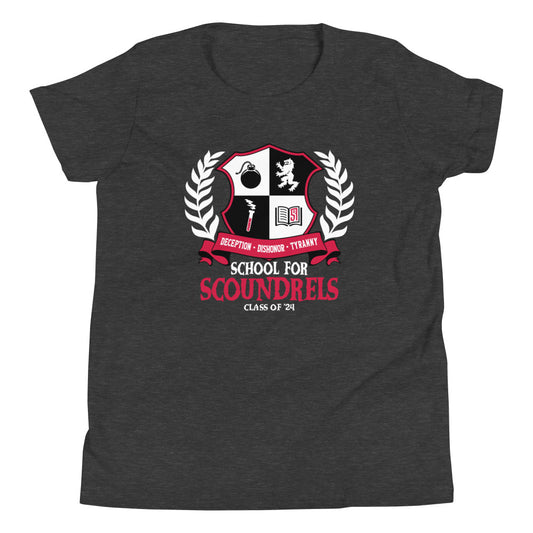 School for Scoundrels Youth Short Sleeve T-Shirt