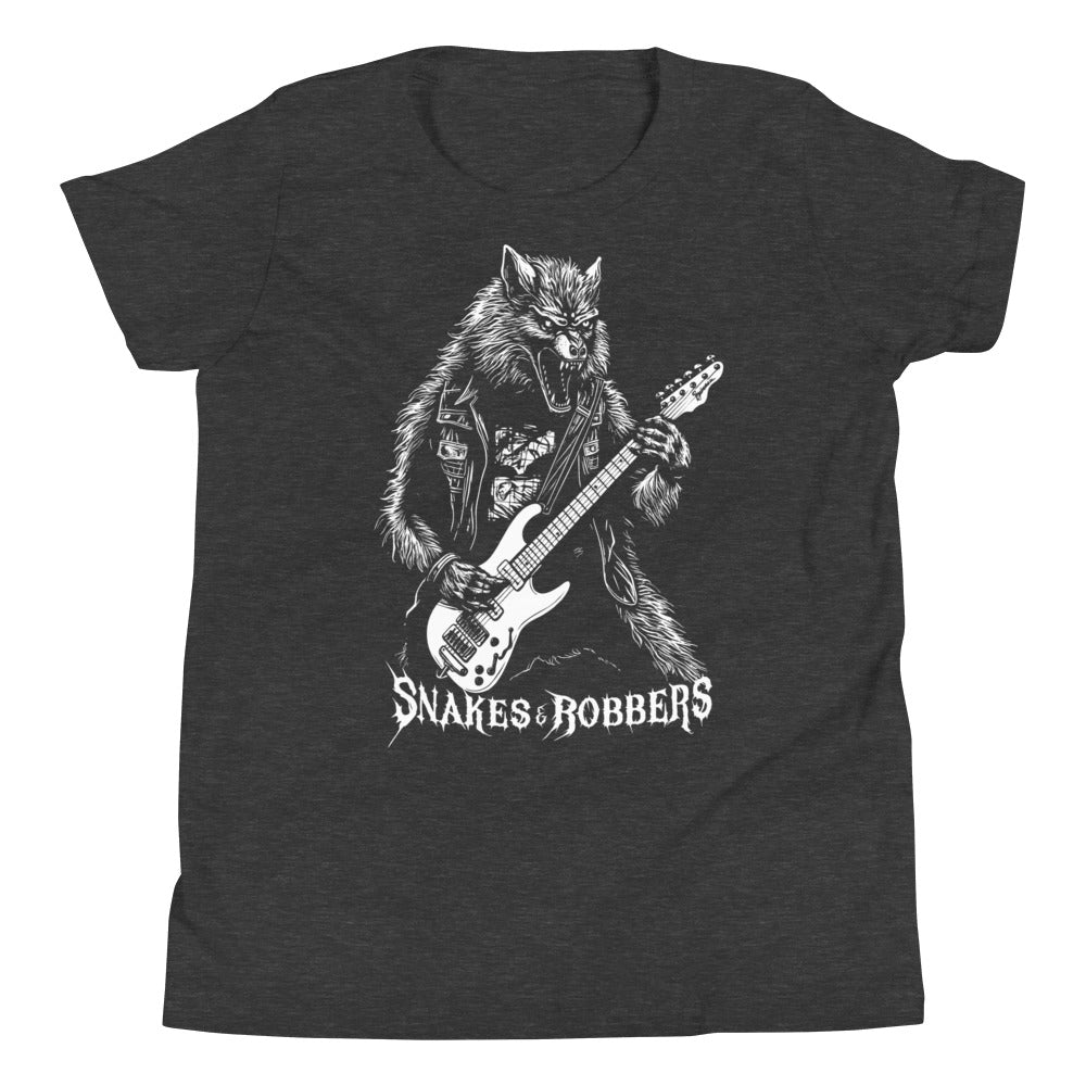 Rock Star Werewolf Youth Short Sleeve T-Shirt