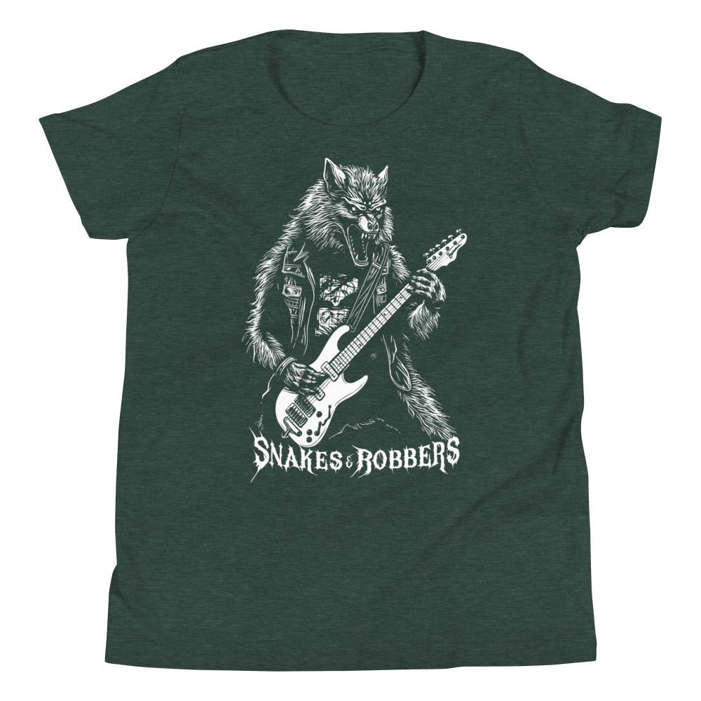 Rock Star Werewolf Youth Short Sleeve T-Shirt