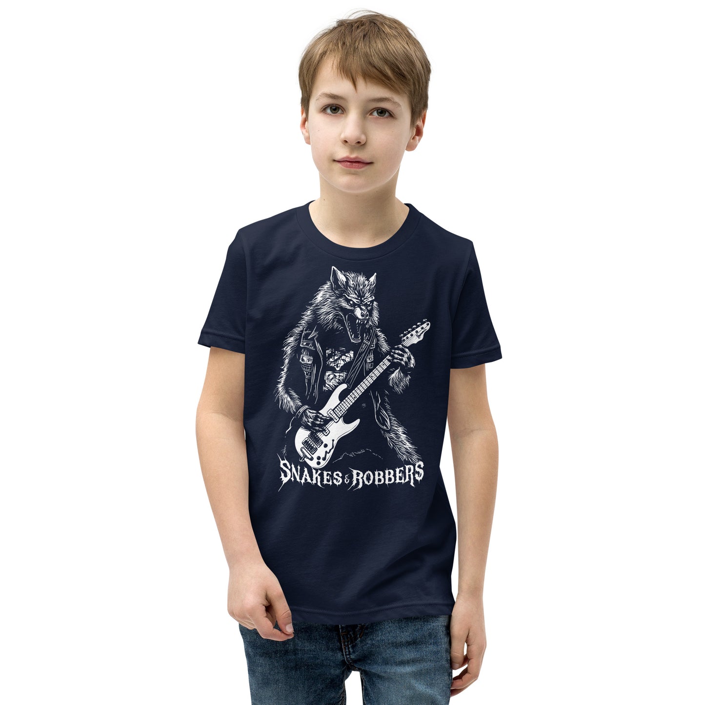 Rock Star Werewolf Youth Short Sleeve T-Shirt