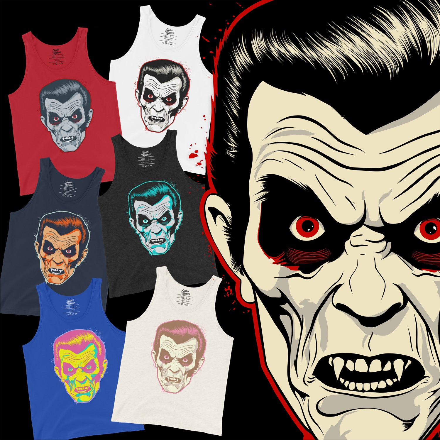 Dracula Tank Tops