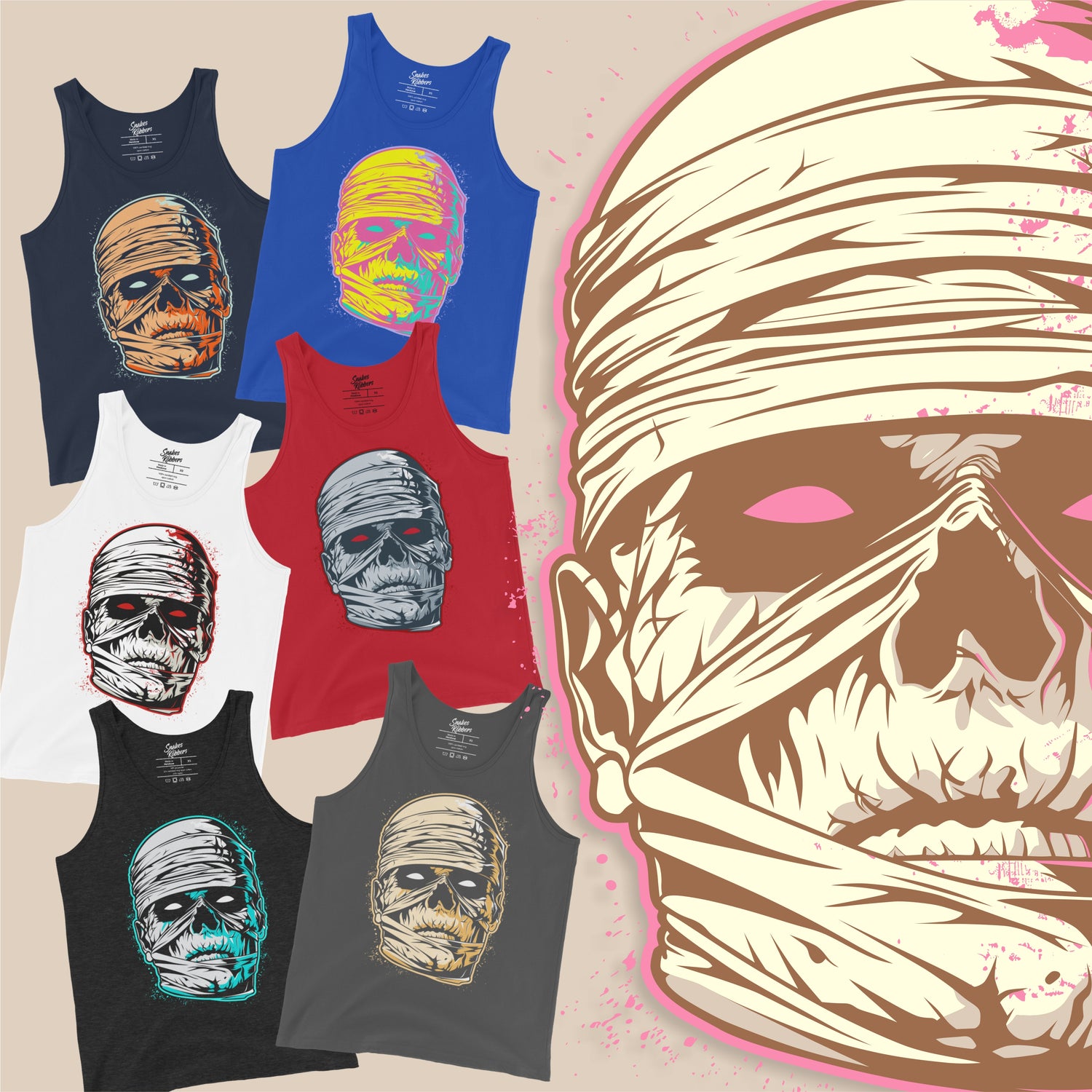 Mummy Tank Tops