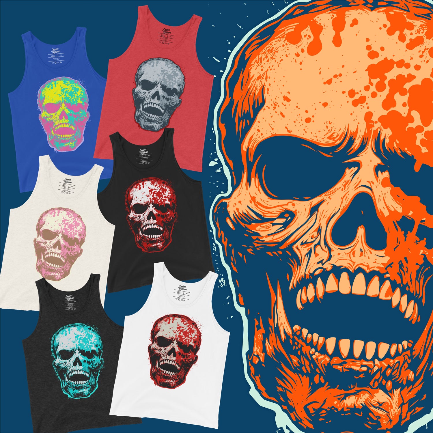 Skull Tank Tops