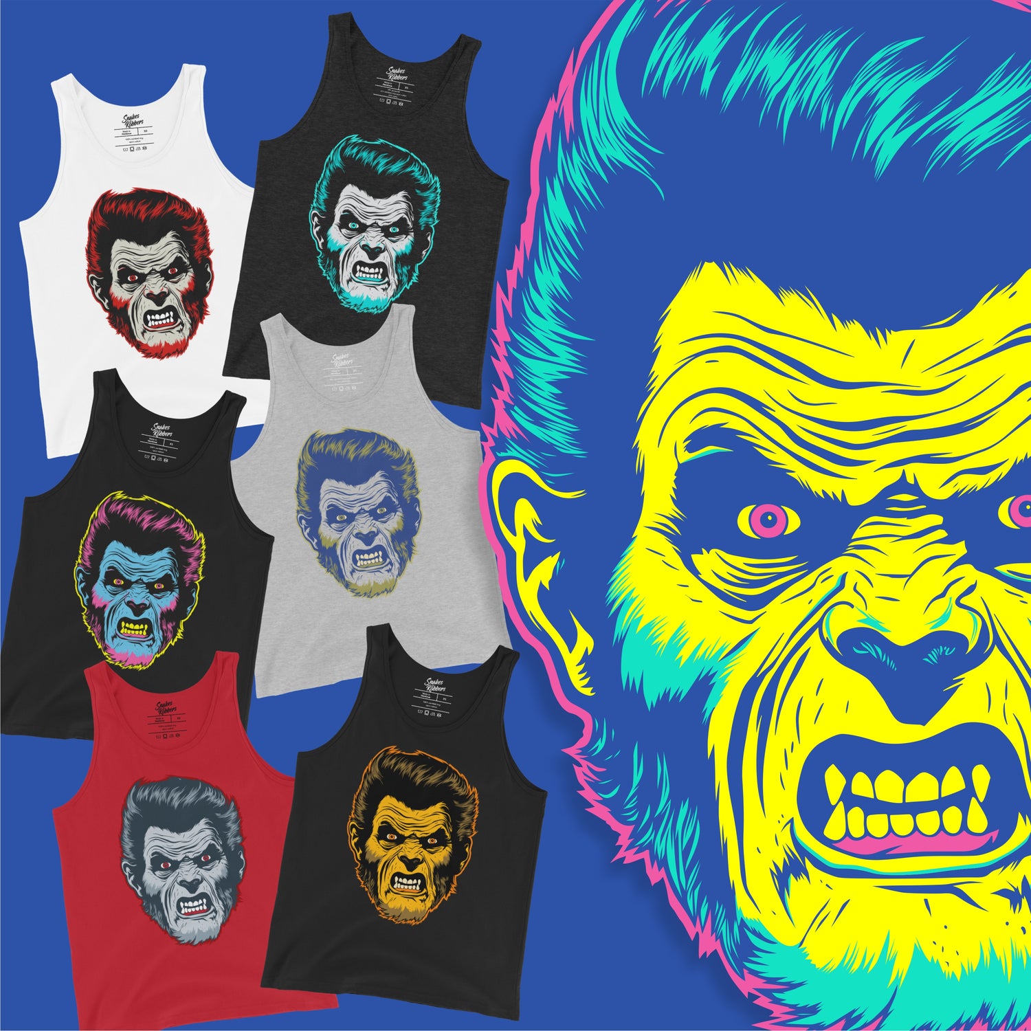 Wolfman Tank Tops