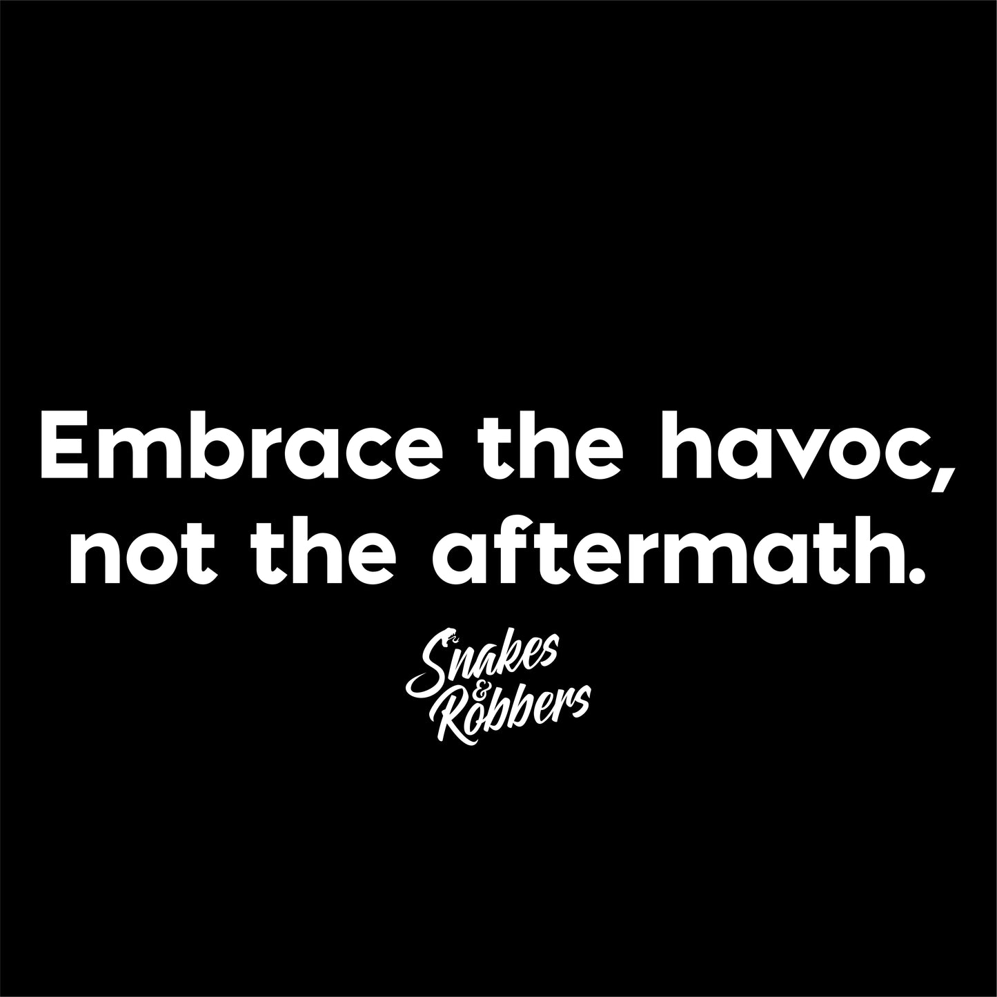 Embrace the havoc Unisex Retail Fit T-Shirt