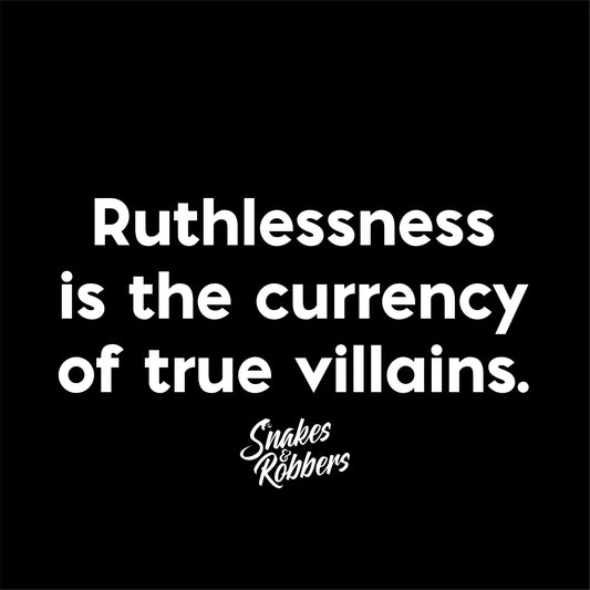 Ruthlessness is the currency Unisex Retail Fit T-Shirt