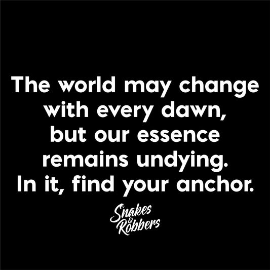 The world may change Unisex Retail Fit T-Shirt