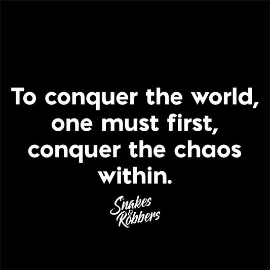 To conquer the world Unisex Retail Fit T-Shirt