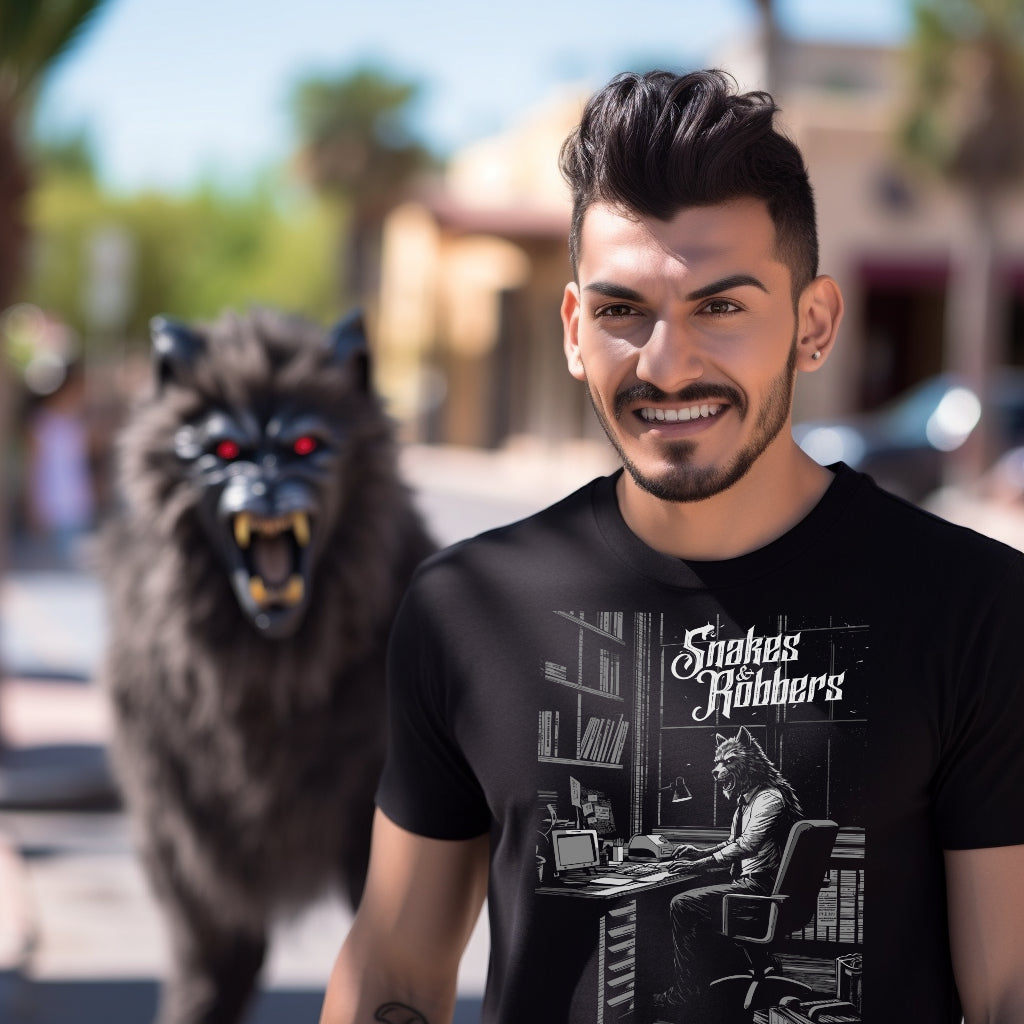 White Collar Werewolf Unisex Retail Fit T-Shirt