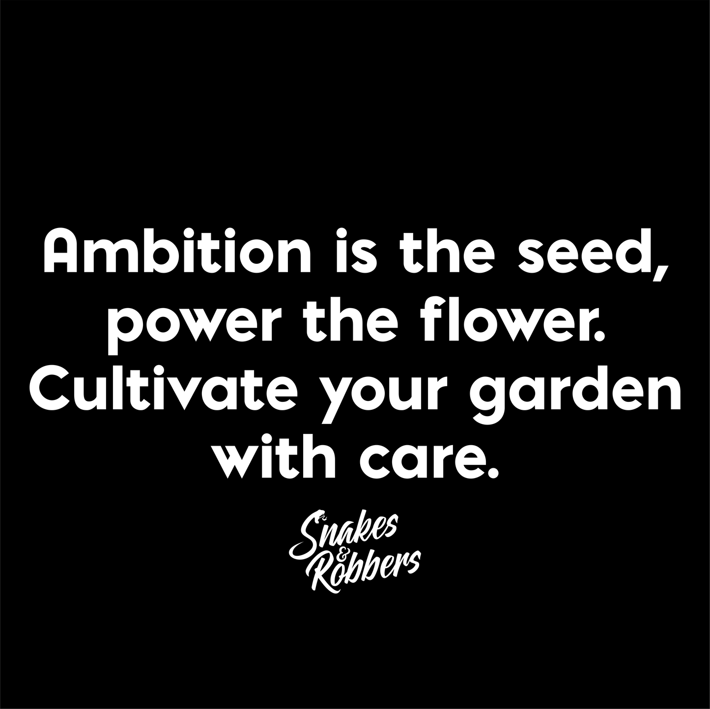 Ambition is the seed Unisex Retail Fit T-Shirt