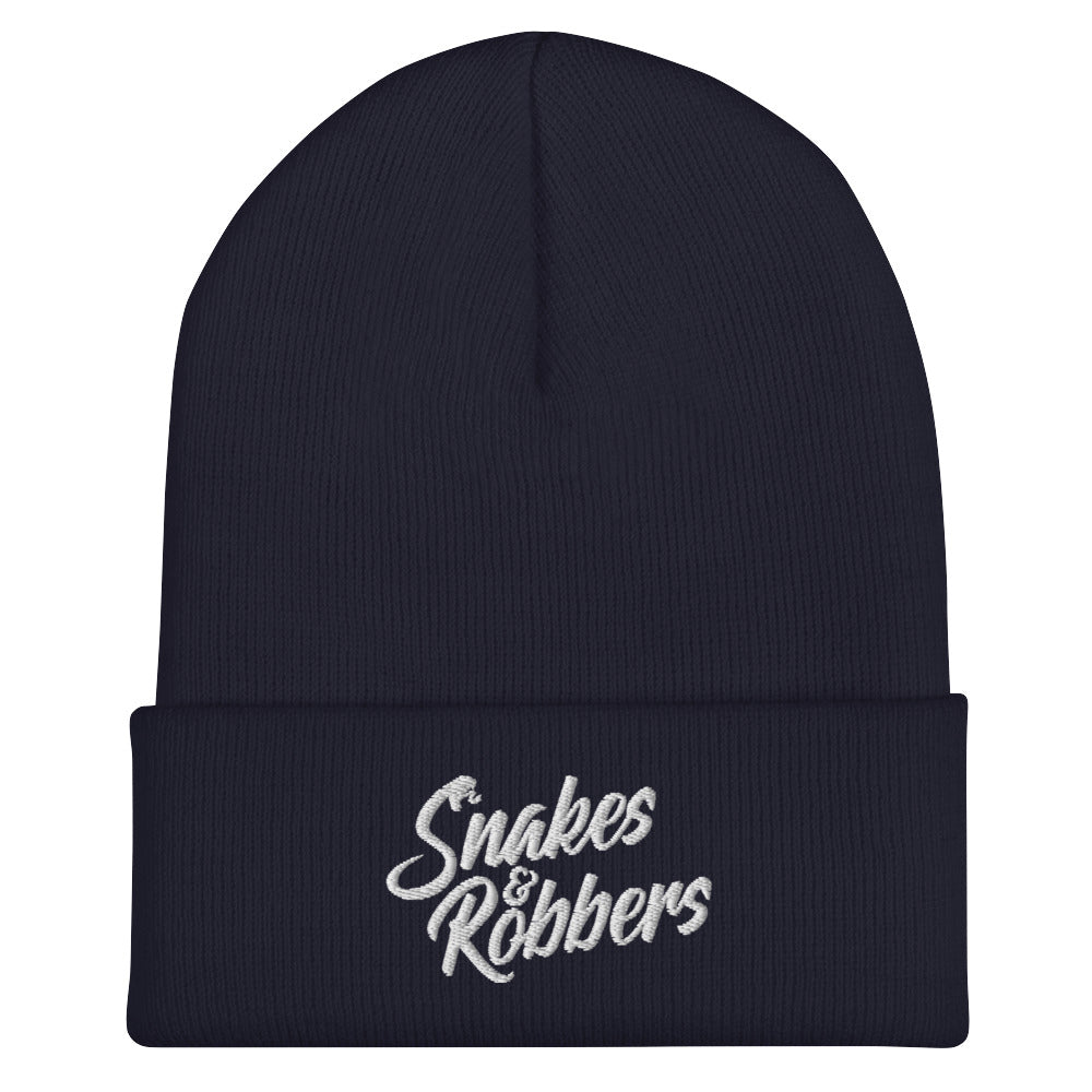 Snakes & Robbers Cuffed Beanie