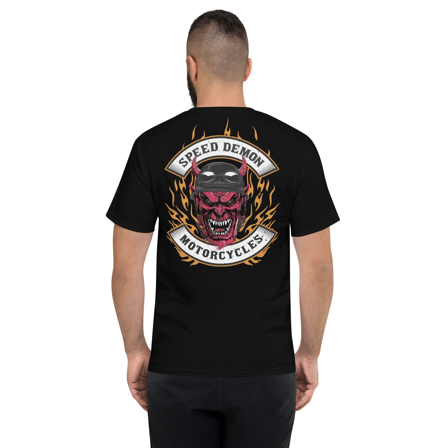 Speed Demon Full Back Men's Champion Relaxed Fit T-shirt