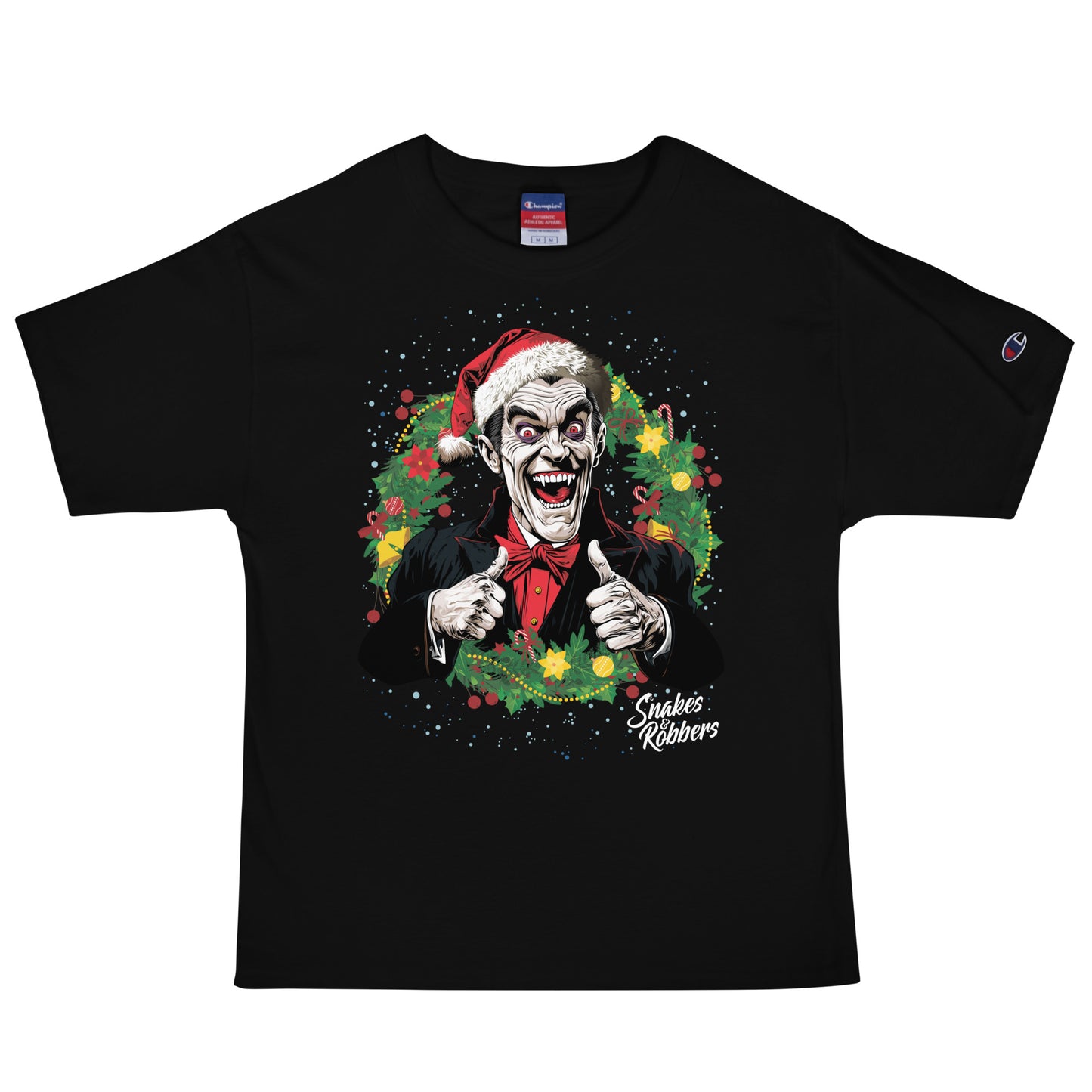 Festive Dracula Men's Champion Relaxed Fit T-shirt