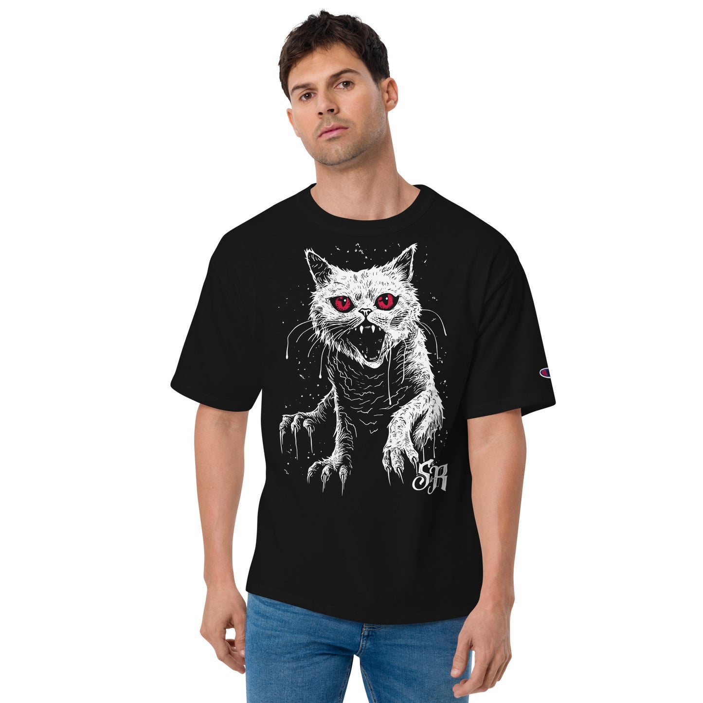 Swamp Cat Men's Champion Relaxed Fit T-shirt