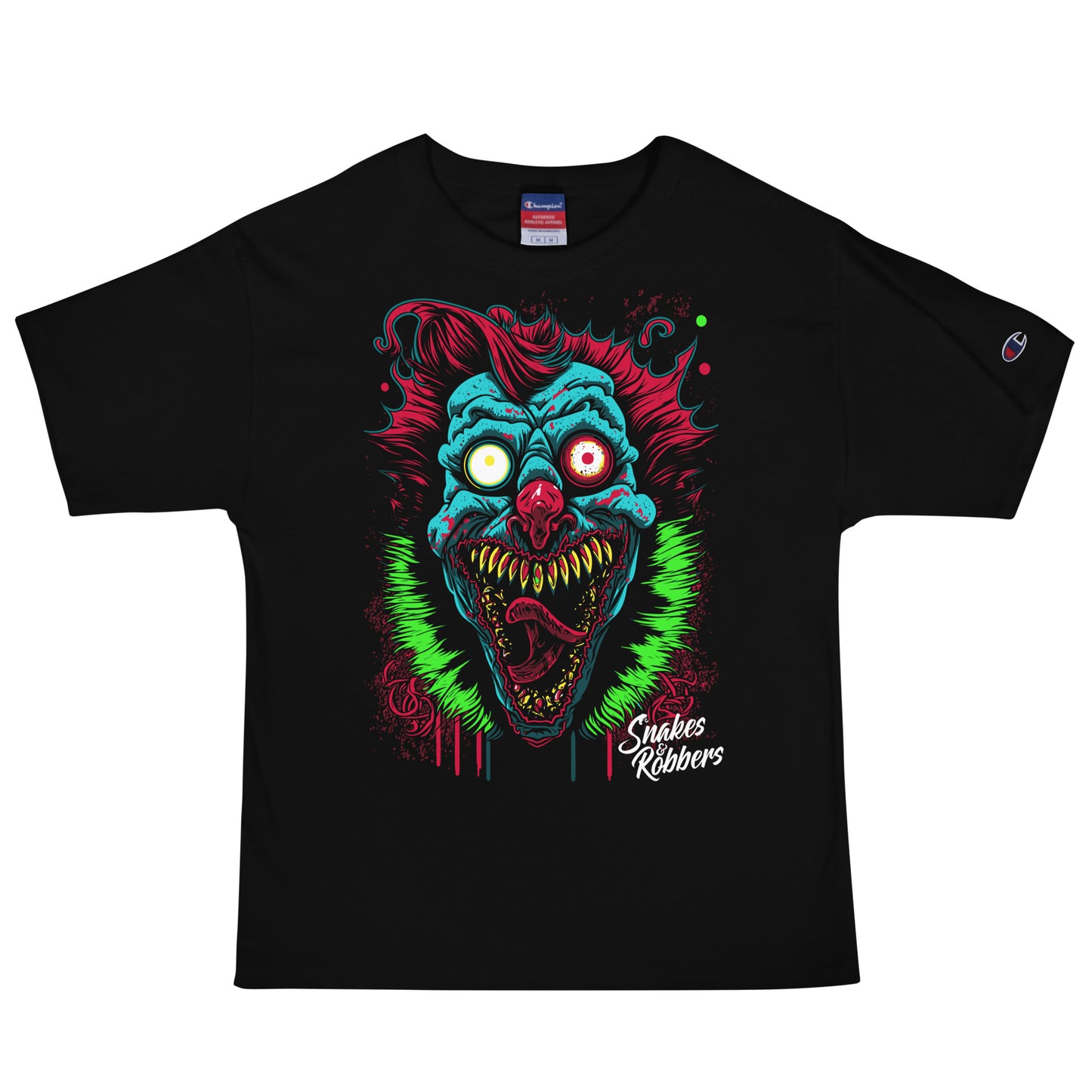 Psychedelic Clown Men's Champion Relaxed Fit T-shirt