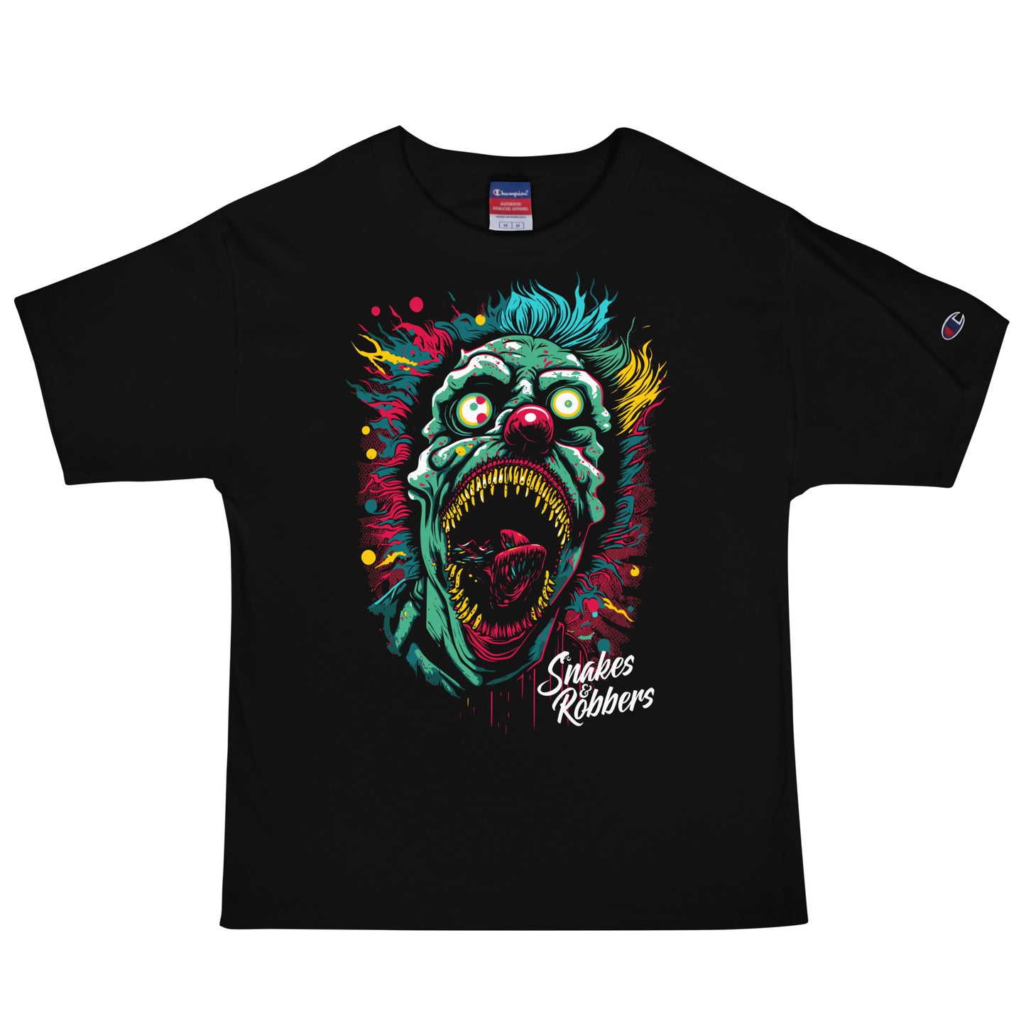 Psychedelic Clown Men's Champion Relaxed Fit T-shirt