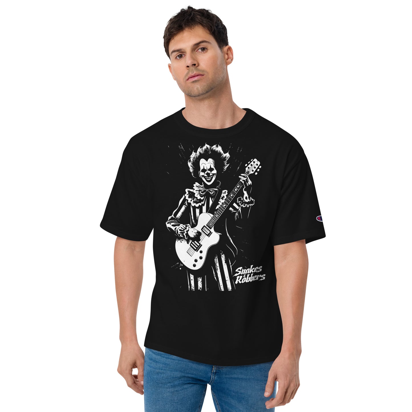 Rock Star Clown Men's Champion Relaxed Fit T-shirt