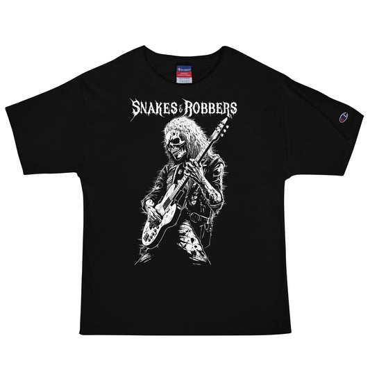 Rock Star Skeleton Men's Champion Relaxed Fit T-shirt