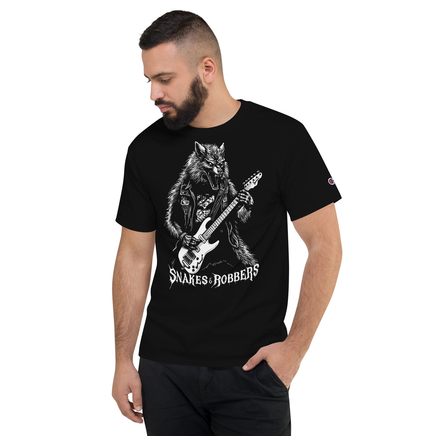 Rock Star Werewolf Men's Champion Relaxed Fit T-shirt