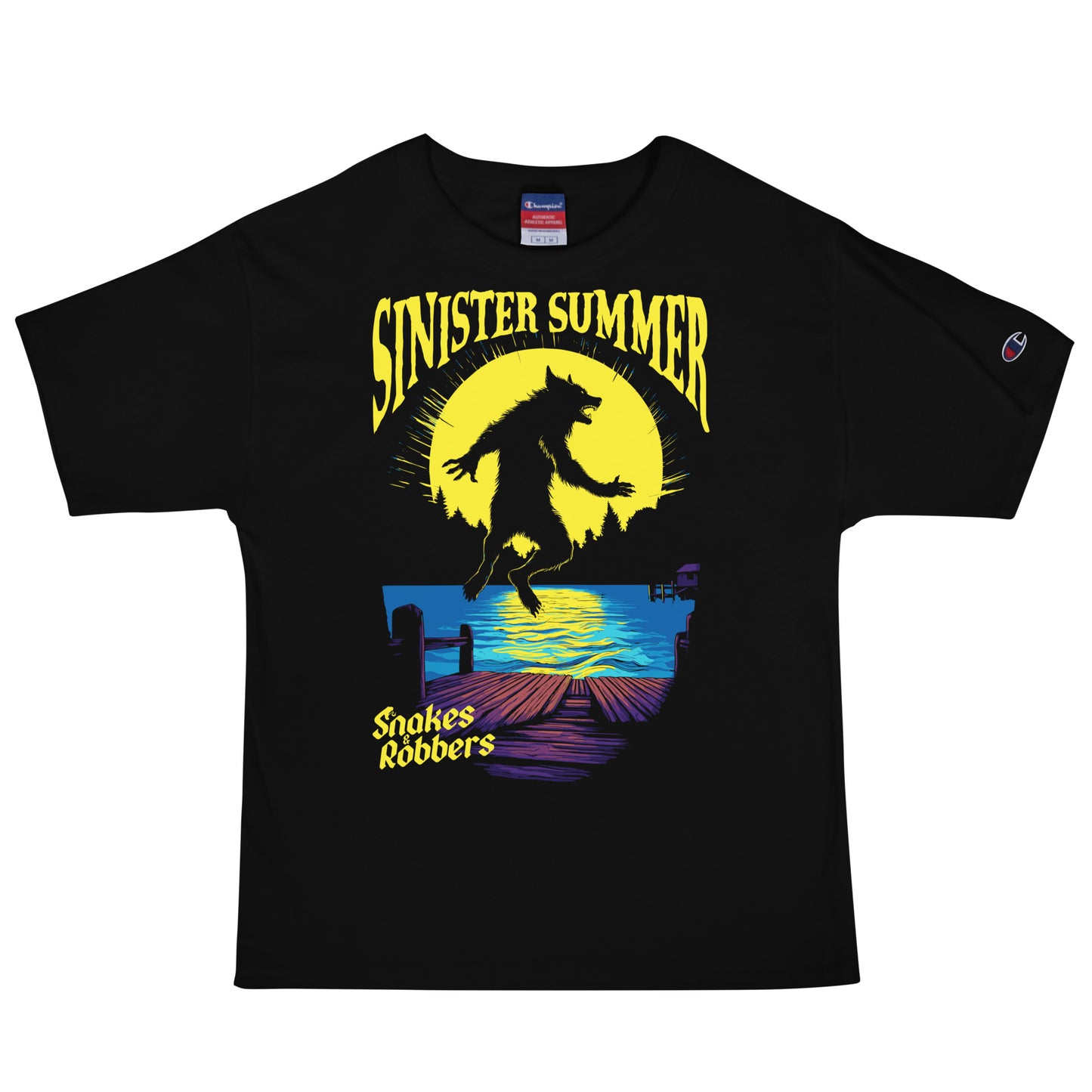 Sinister Summer Werewolf Men's Champion Relaxed Fit T-shirt