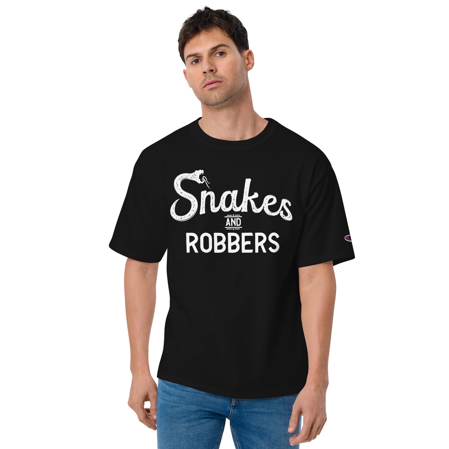 Snakes and Robbers Men's Champion Relaxed Fit T-shirt