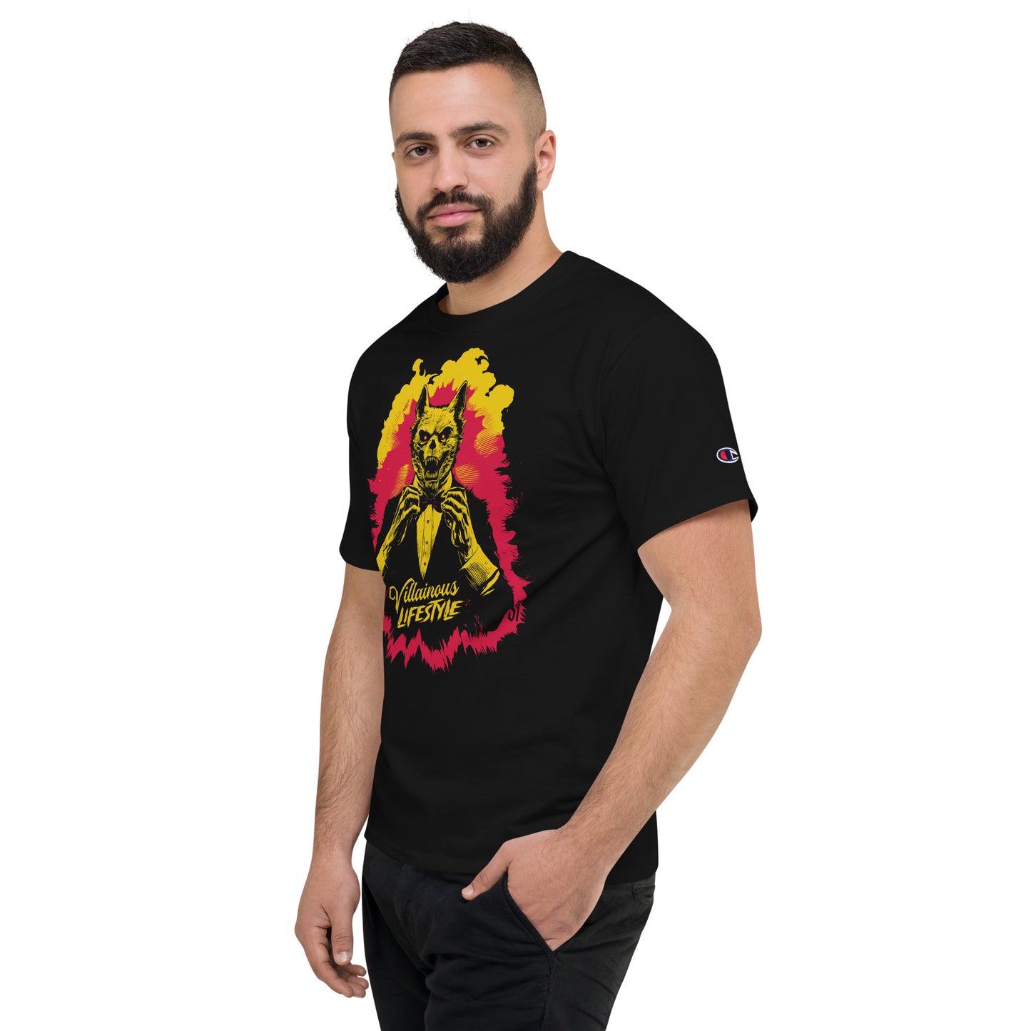 Villainous Lifestyle Wolves Men's Champion Relaxed Fit T-shirt