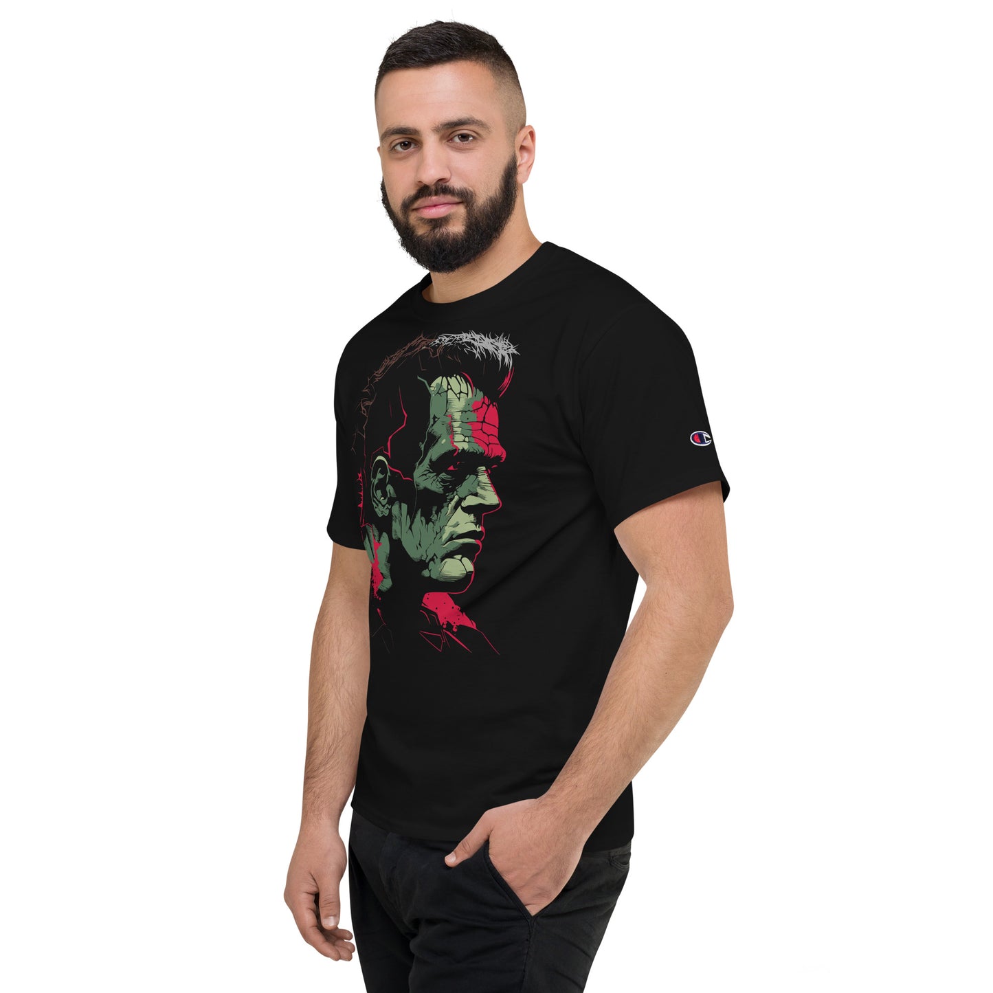 Classics Frankenstein Men's Champion Relaxed Fit T-shirt