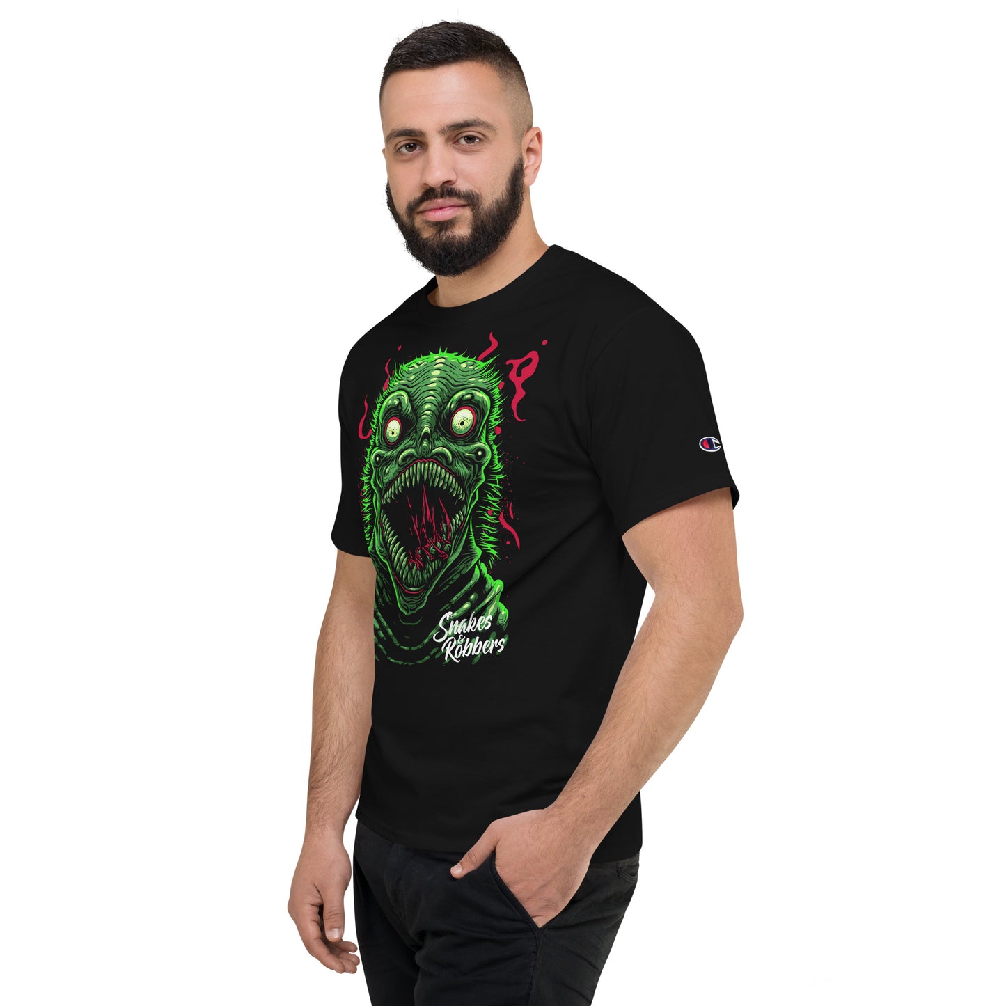 Psychedelic Creature Men's Champion Relaxed Fit T-shirt