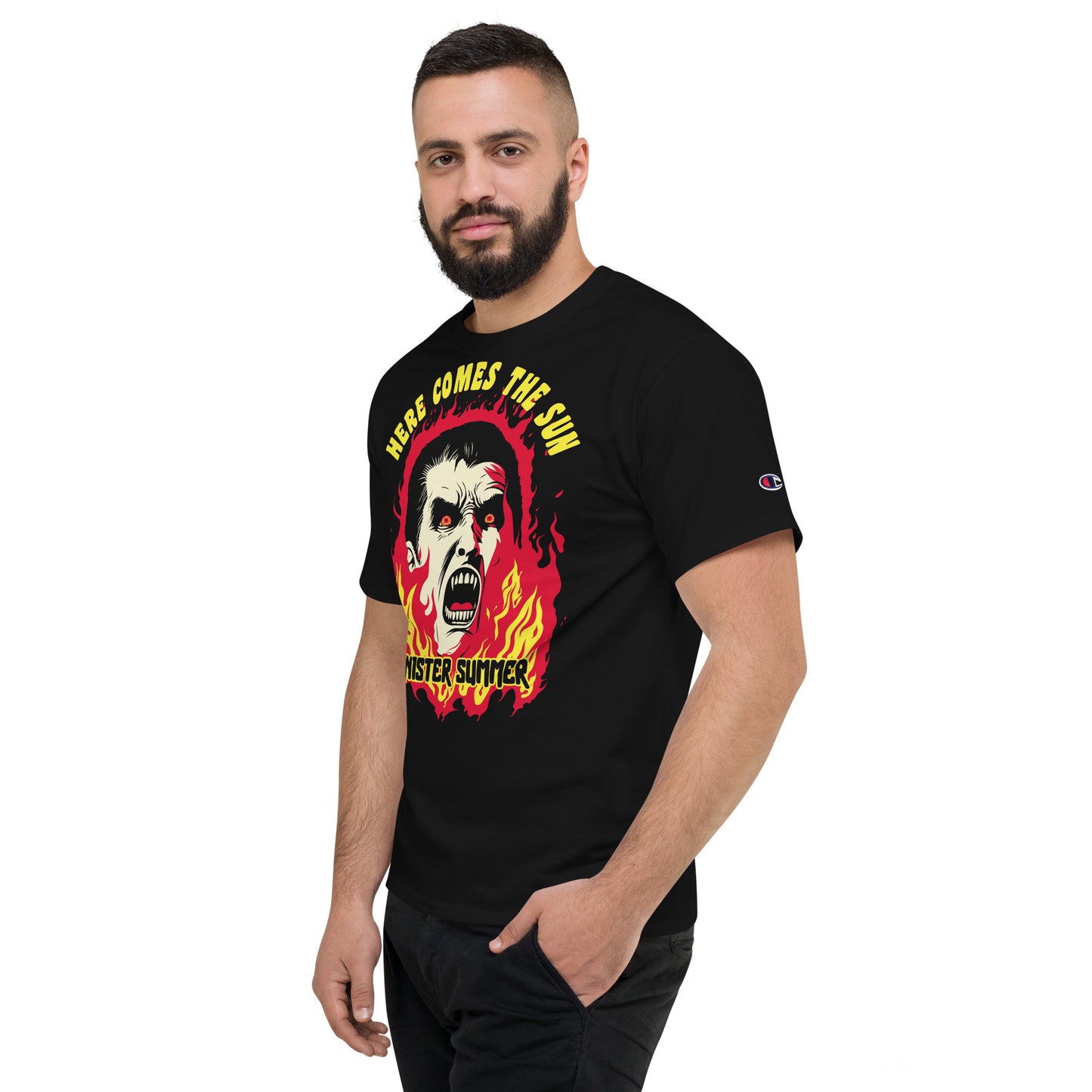 Sinister Summer Dracula Men's Champion Relaxed Fit T-shirt