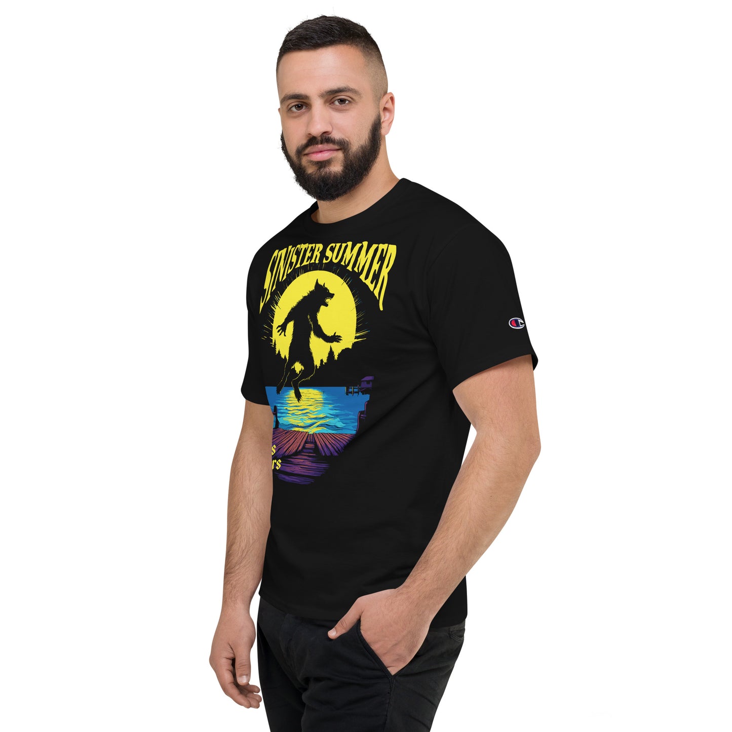 Sinister Summer Werewolf Men's Champion Relaxed Fit T-shirt