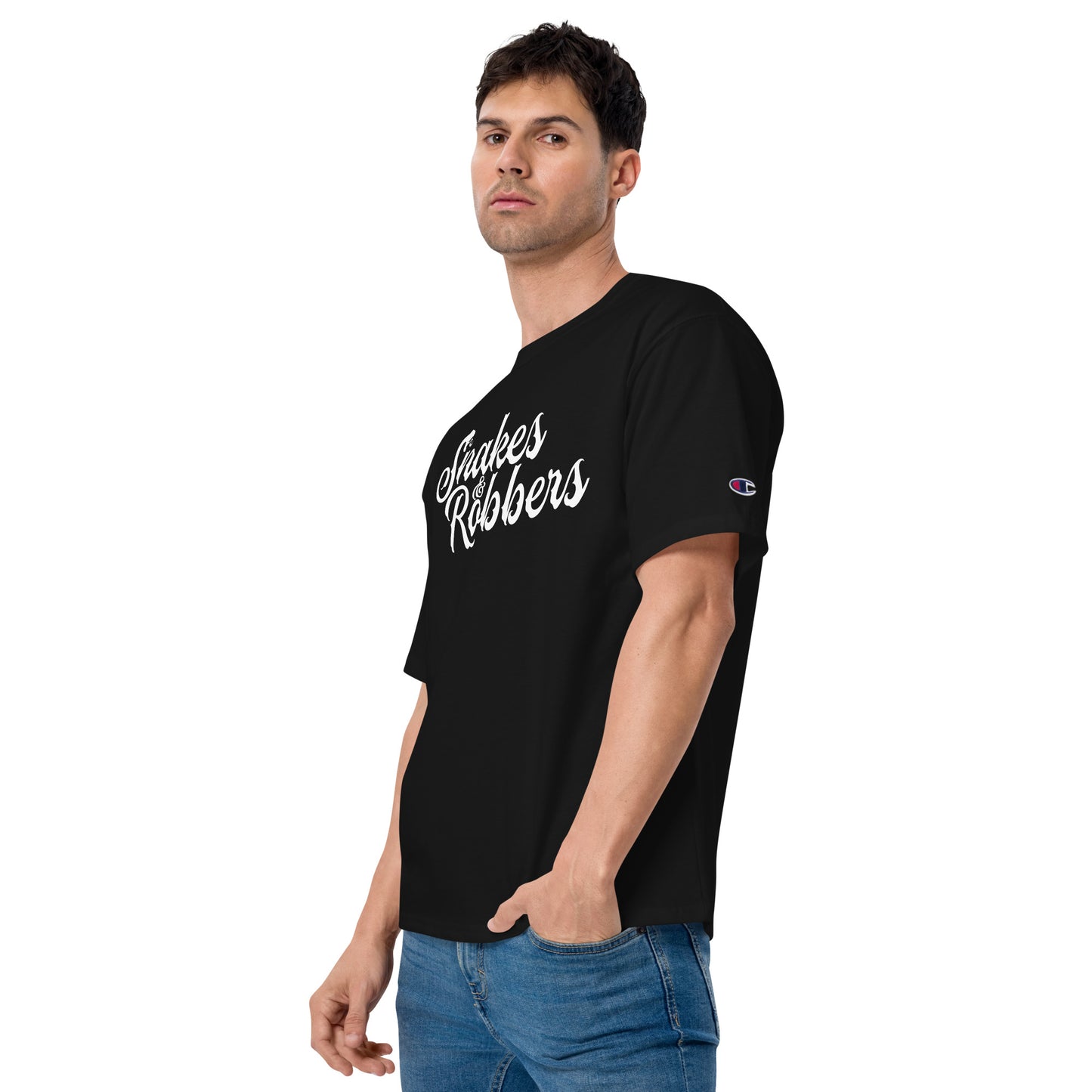 Snakes & Robbers Men's Champion Relaxed Fit T-shirt