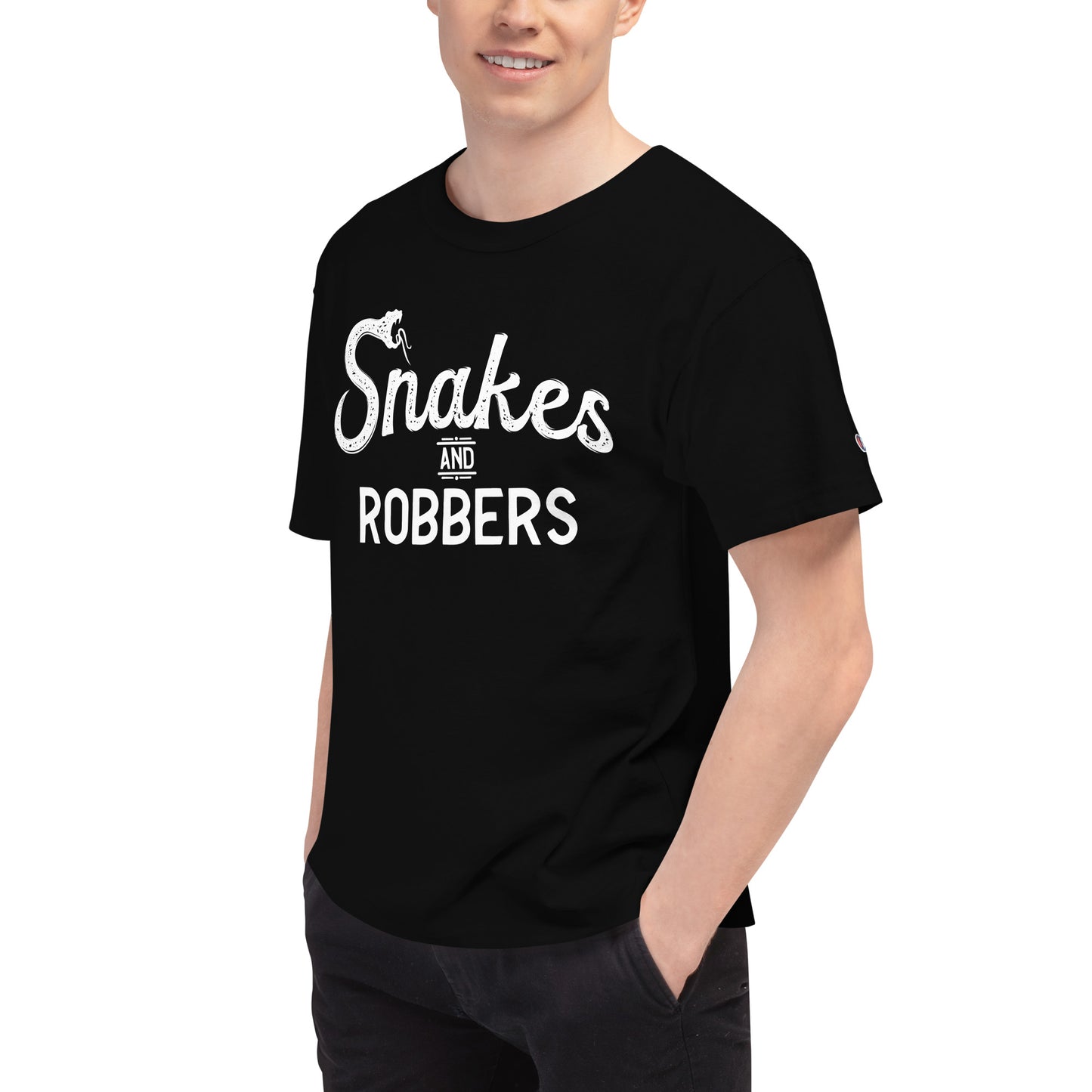 Snakes and Robbers Men's Champion Relaxed Fit T-shirt