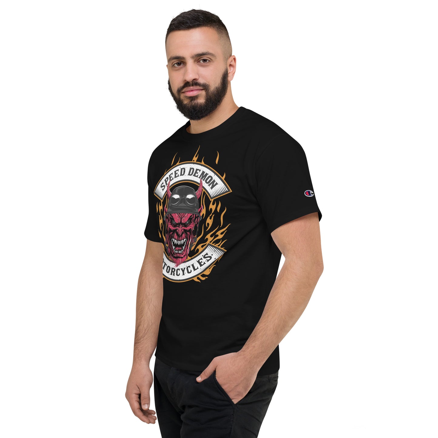 Speed Demon Men's Champion Relaxed Fit T-shirt