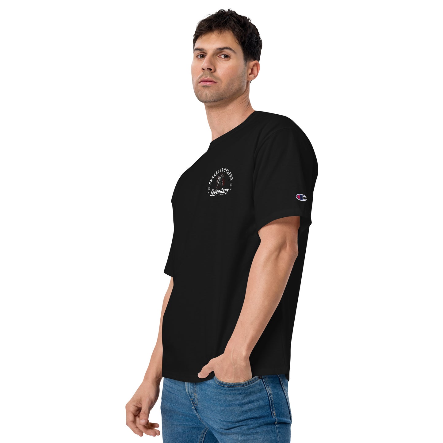 Ride Till Dawn Full Back Men's Champion Relaxed Fit T-shirt