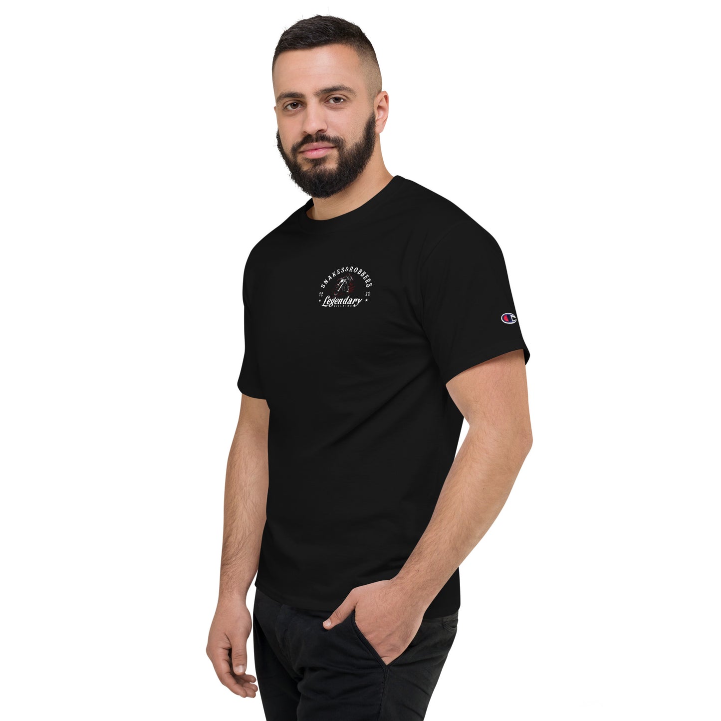 Speed Demon Full Back Men's Champion Relaxed Fit T-shirt