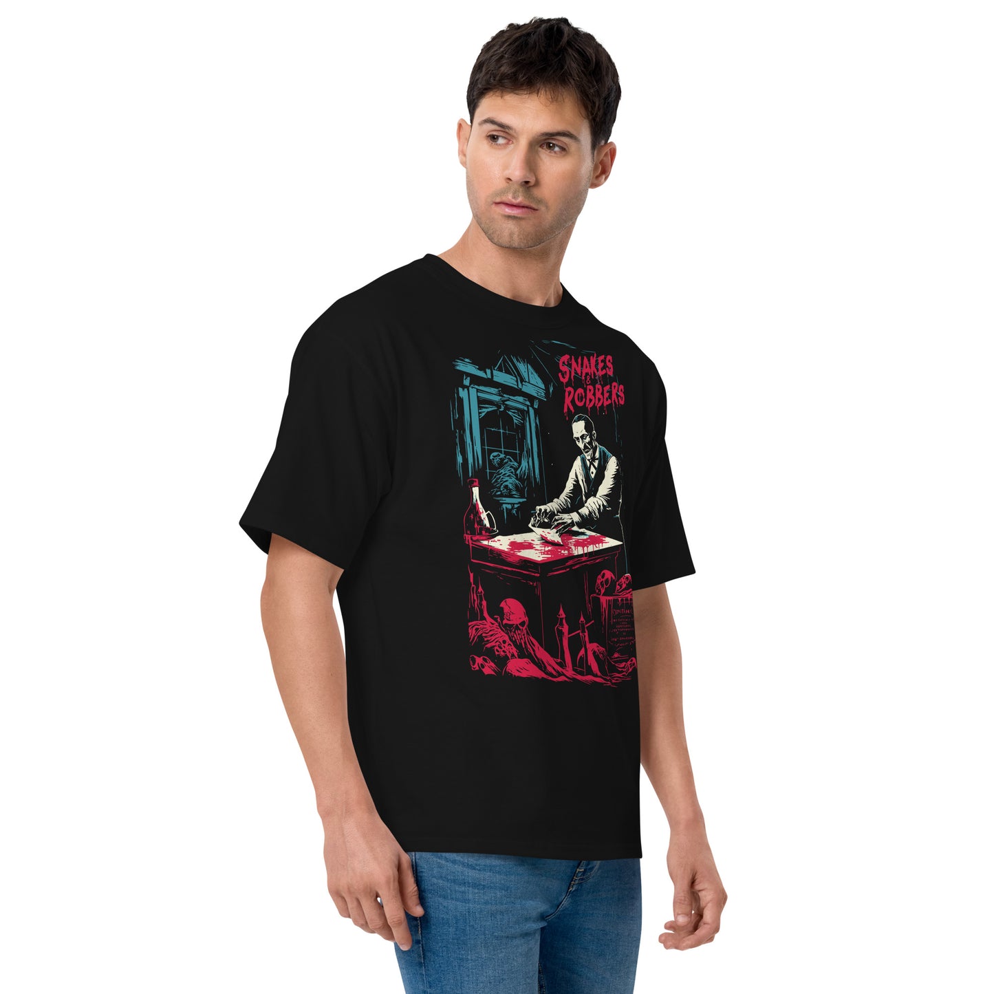 Butcher Shop Dracula Men's Champion Relaxed Fit T-shirt