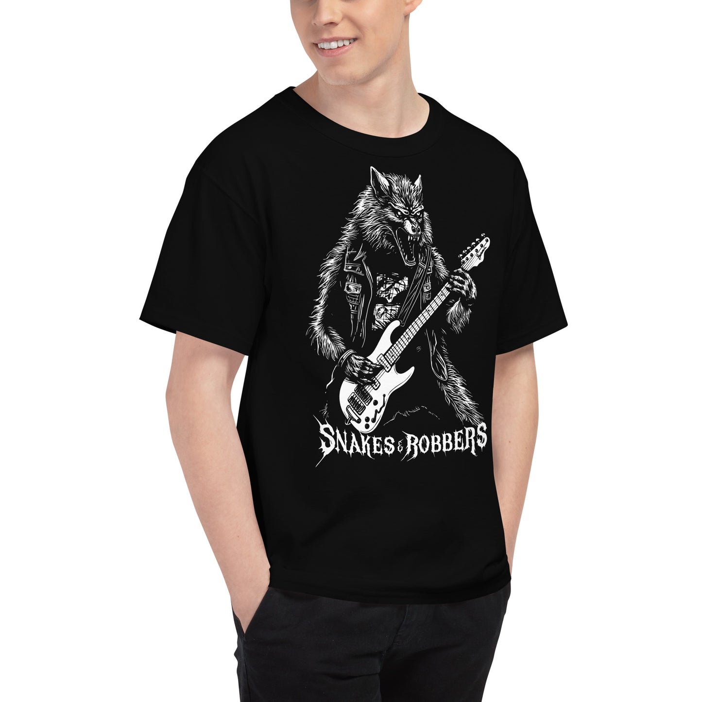 Rock Star Werewolf Men's Champion Relaxed Fit T-shirt