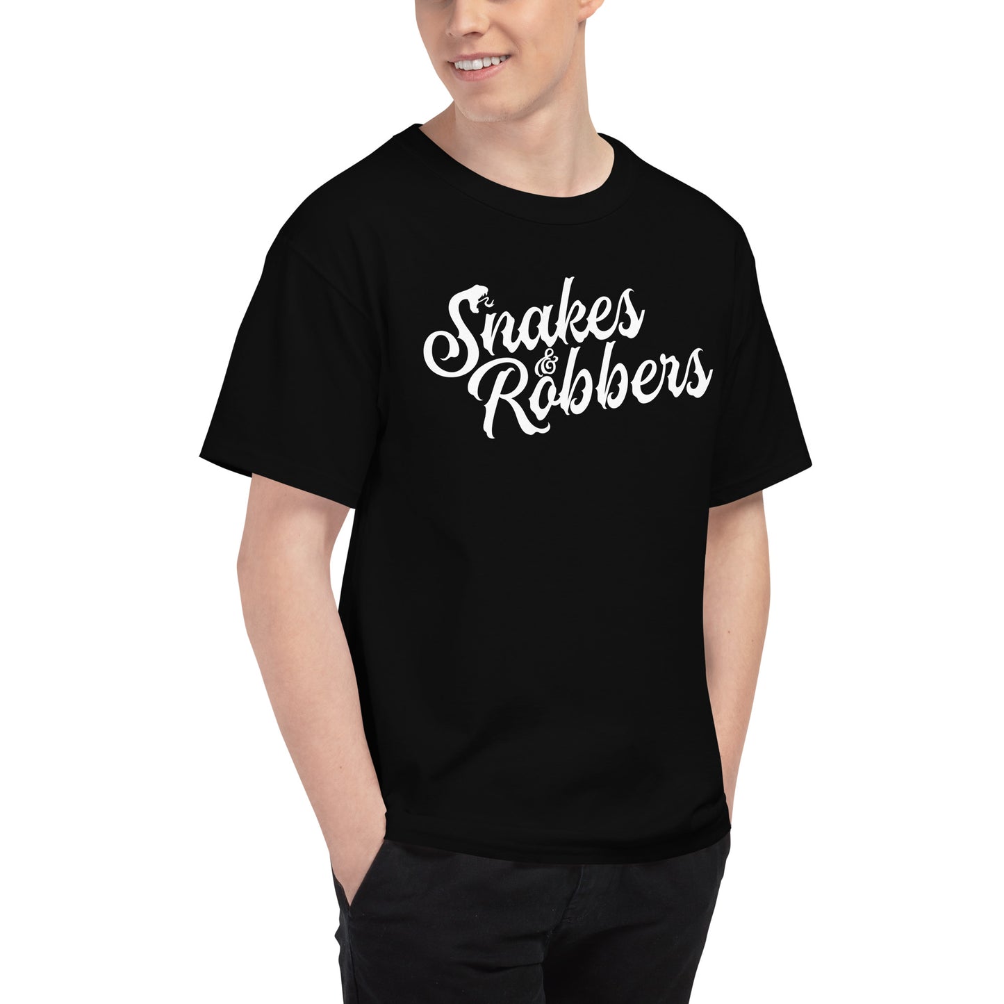 Snakes & Robbers Men's Champion Relaxed Fit T-shirt