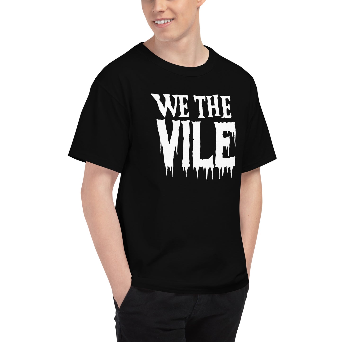 We the Vile Men's Men's Champion Relaxed Fit T-shirt