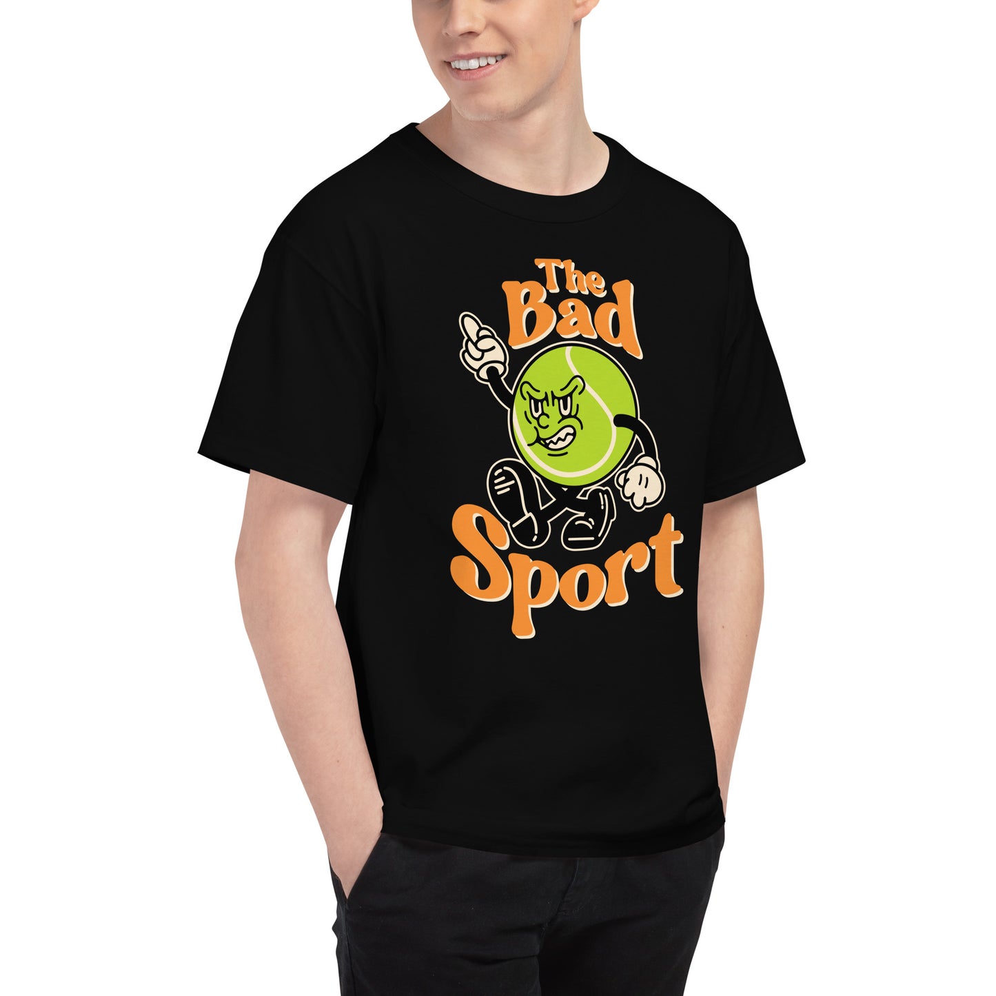 Tennis The Bad Sport Men's Champion Relaxed Fit T-shirt