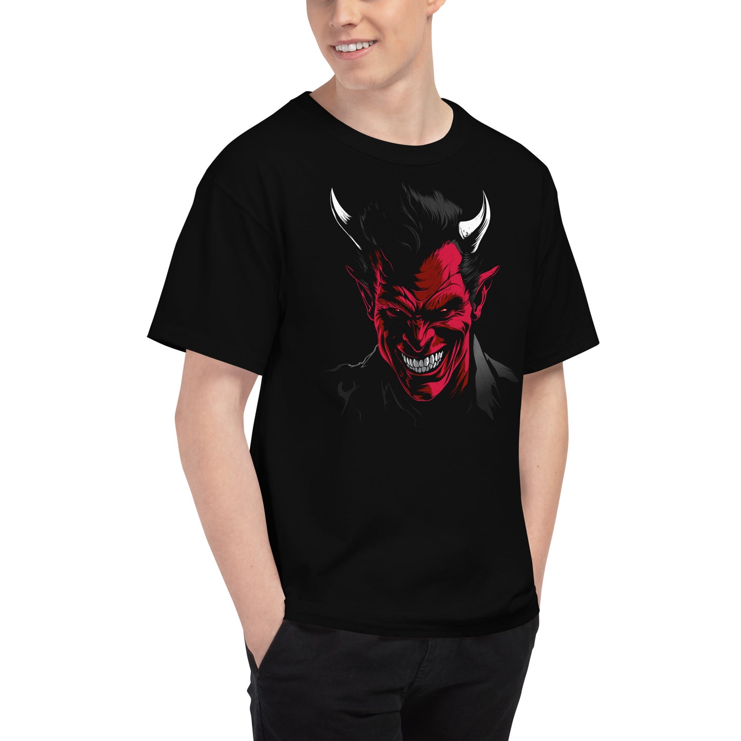 Best Fiends Devil Men's Champion Relaxed Fit T-shirt