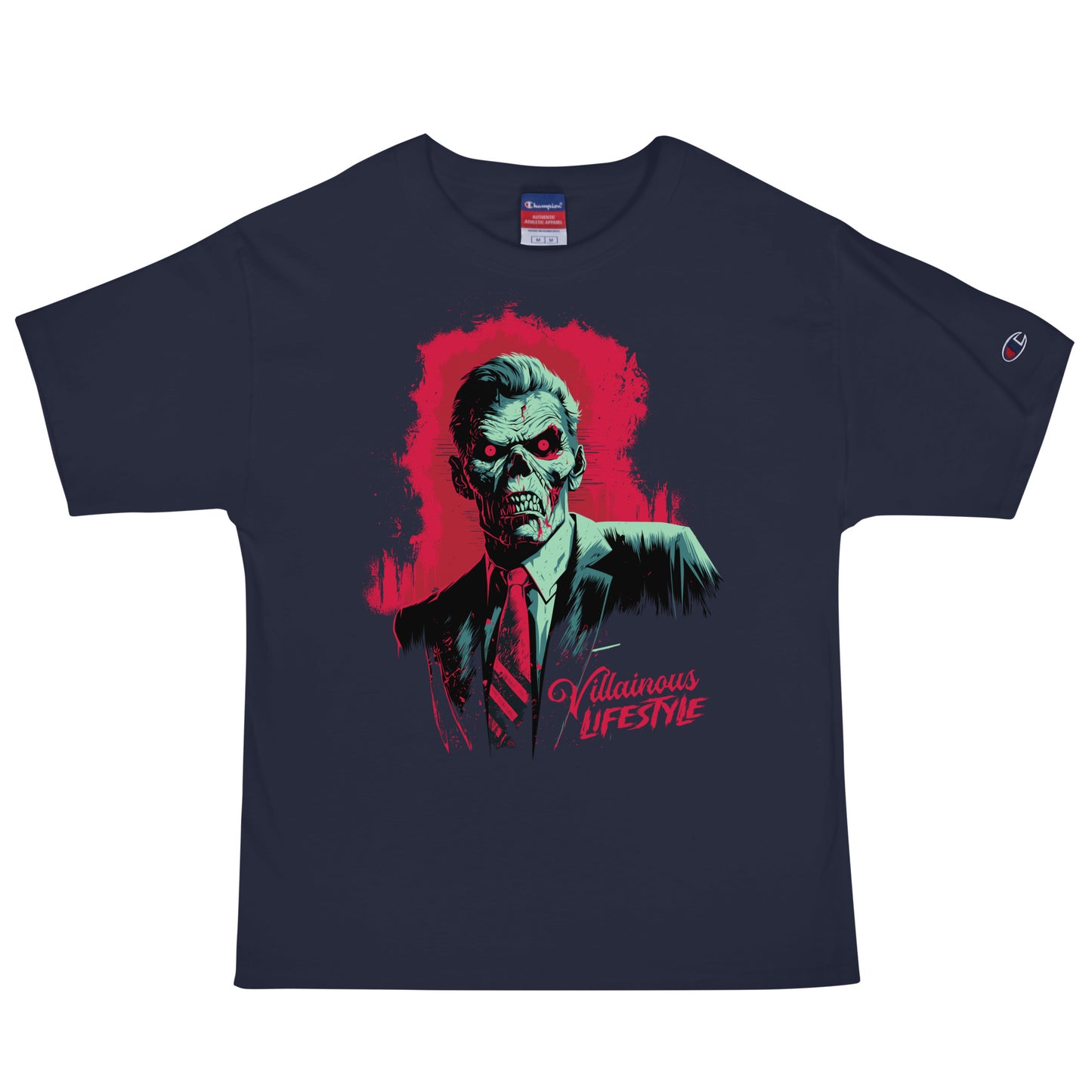 Villainous Lifestyle Zombie Men's Champion Relaxed Fit T-shirt