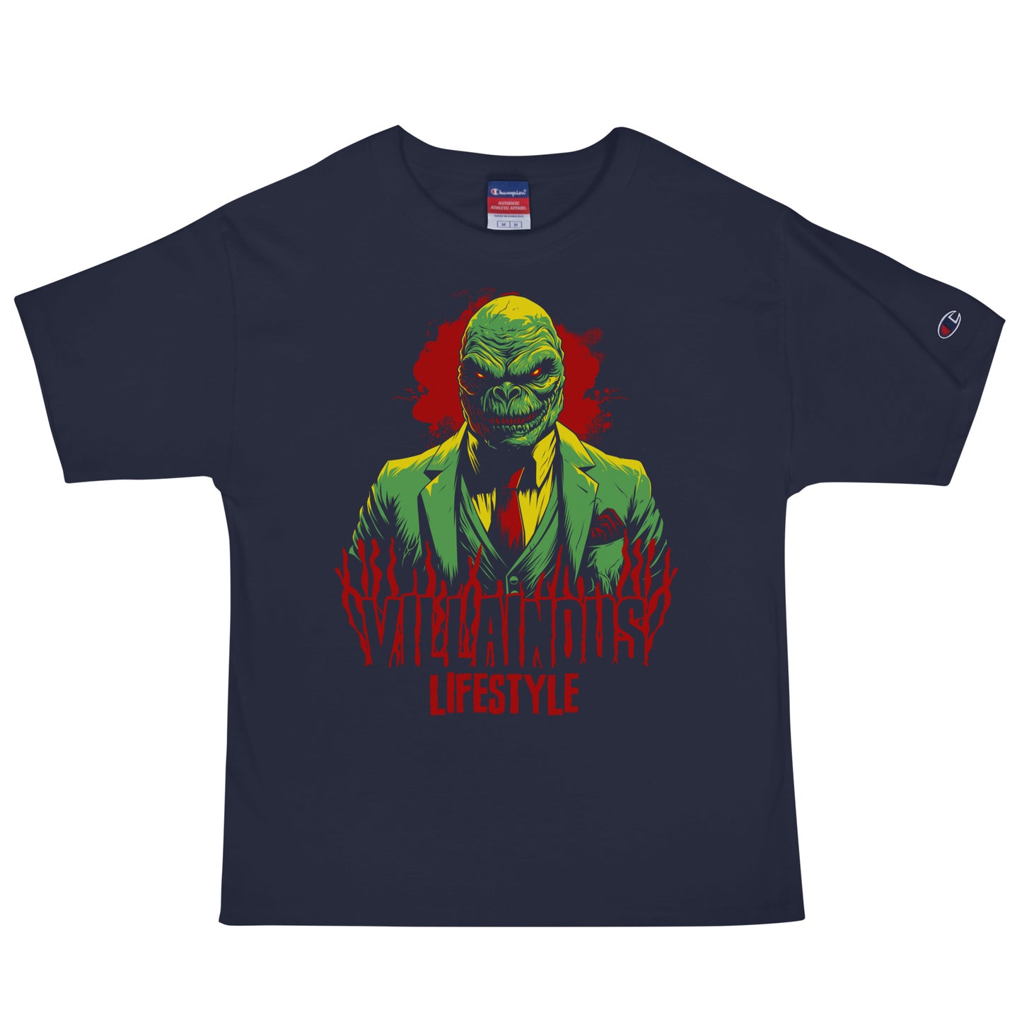 Villainous Lifestyle Gangster Creature Men's Champion Relaxed Fit T-shirt