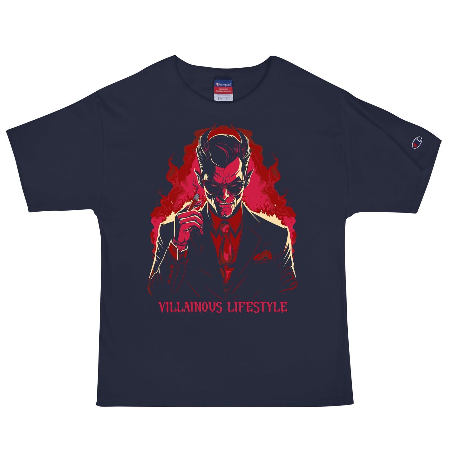 Villainous Lifestyle Devil Men's Champion Relaxed Fit T-shirt