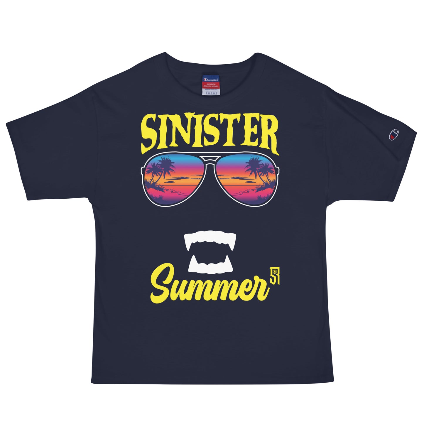 Sinister Summer Vampire Men's Champion Relaxed Fit T-shirt