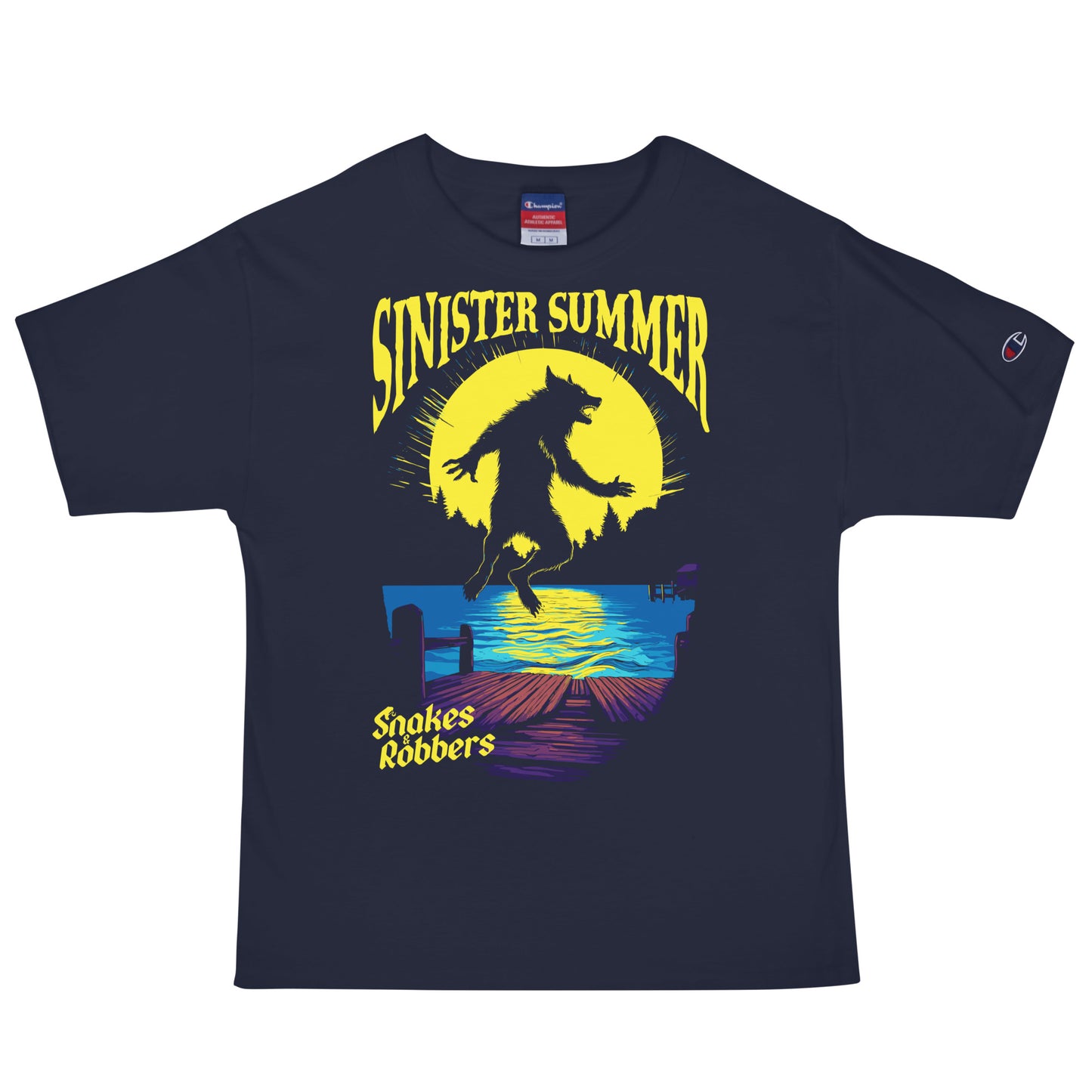 Sinister Summer Werewolf Men's Champion Relaxed Fit T-shirt