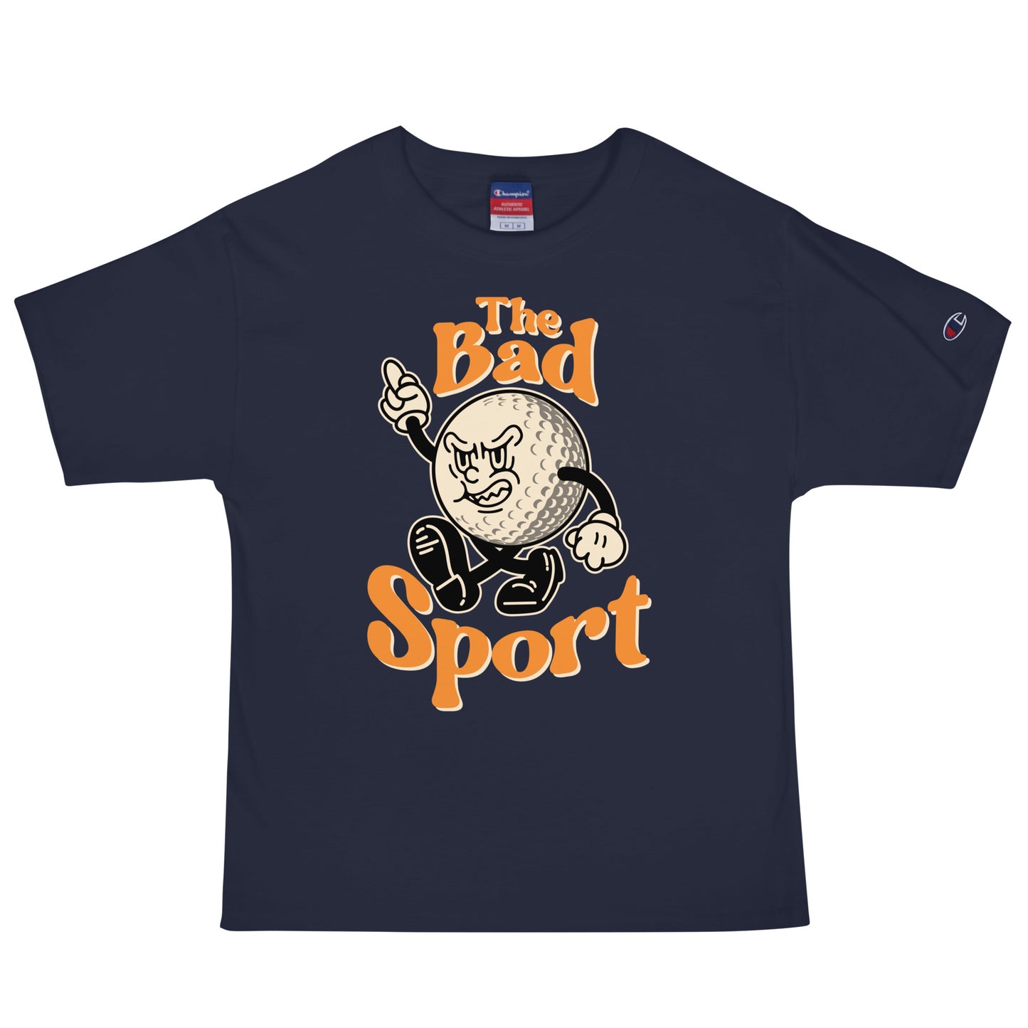 Golf The Bad Sport Men's Champion Relaxed Fit T-shirt